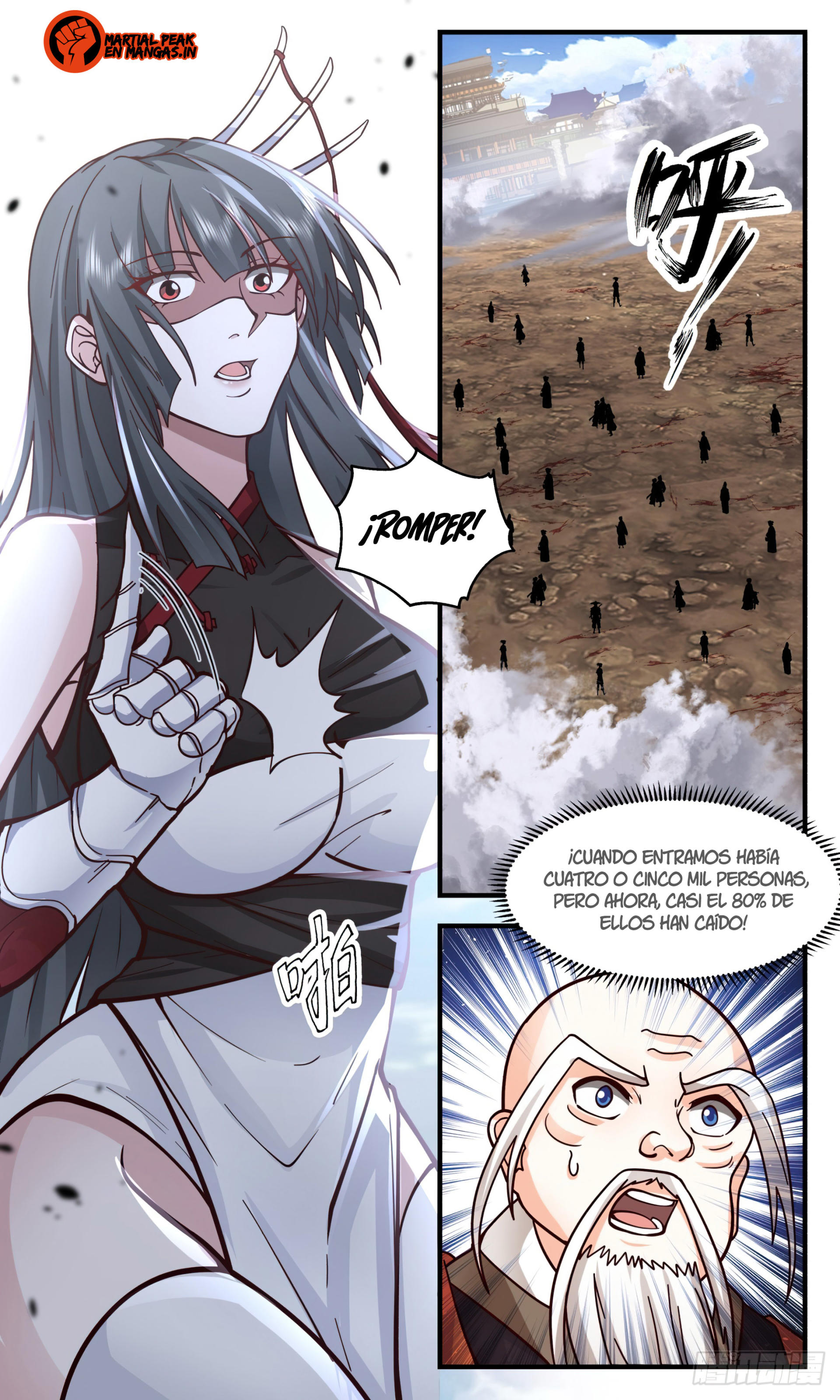 Martial Peak Capítulo 2763 - Página 12 en español