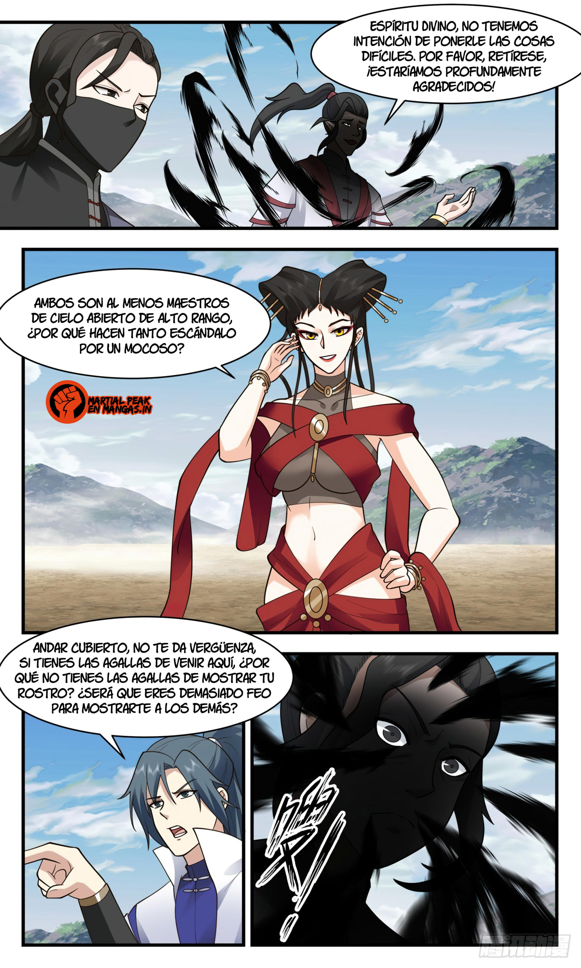 Martial Peak Capítulo 2765 - Página 10 en español
