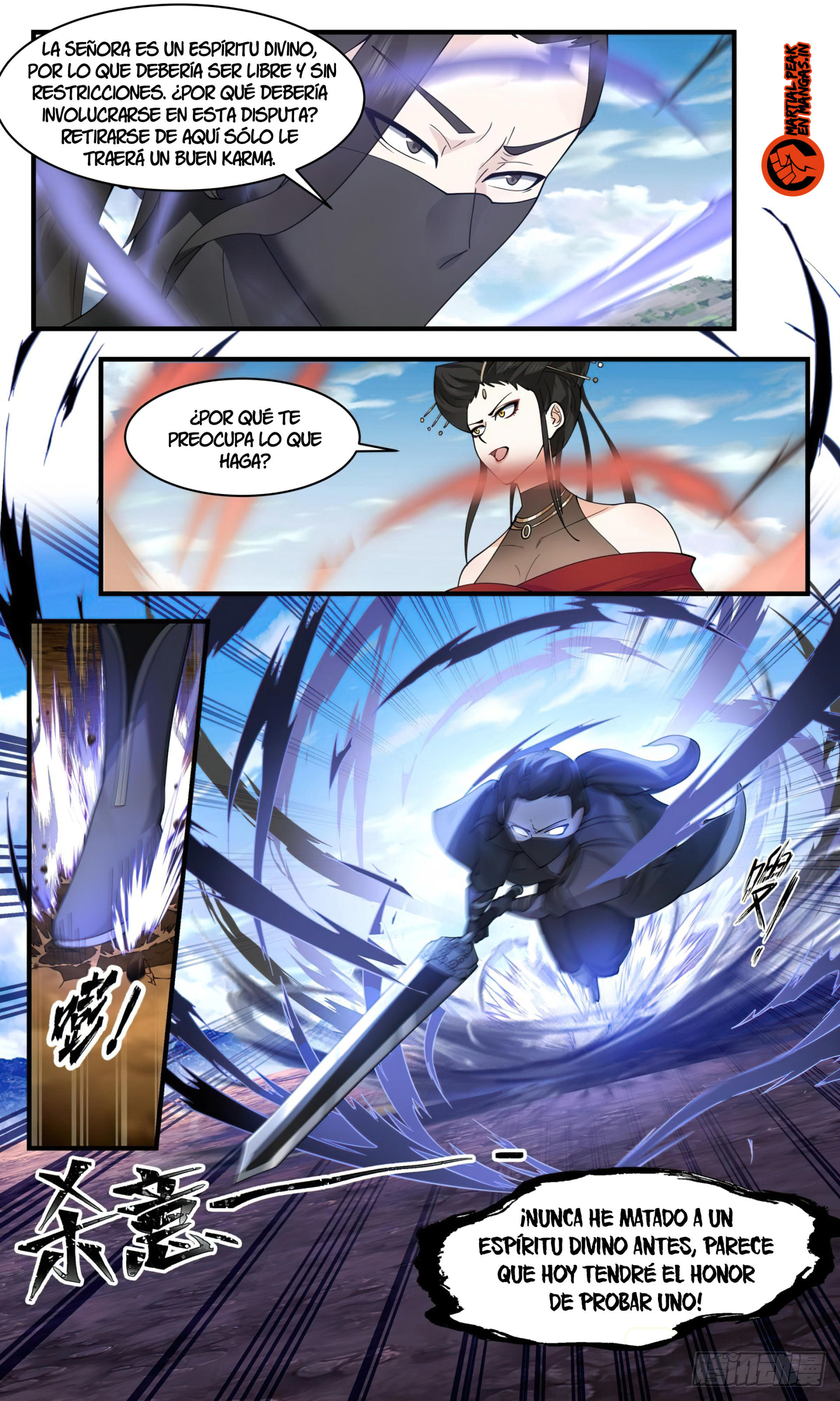 Martial Peak Capítulo 2765 - Página 12 en español