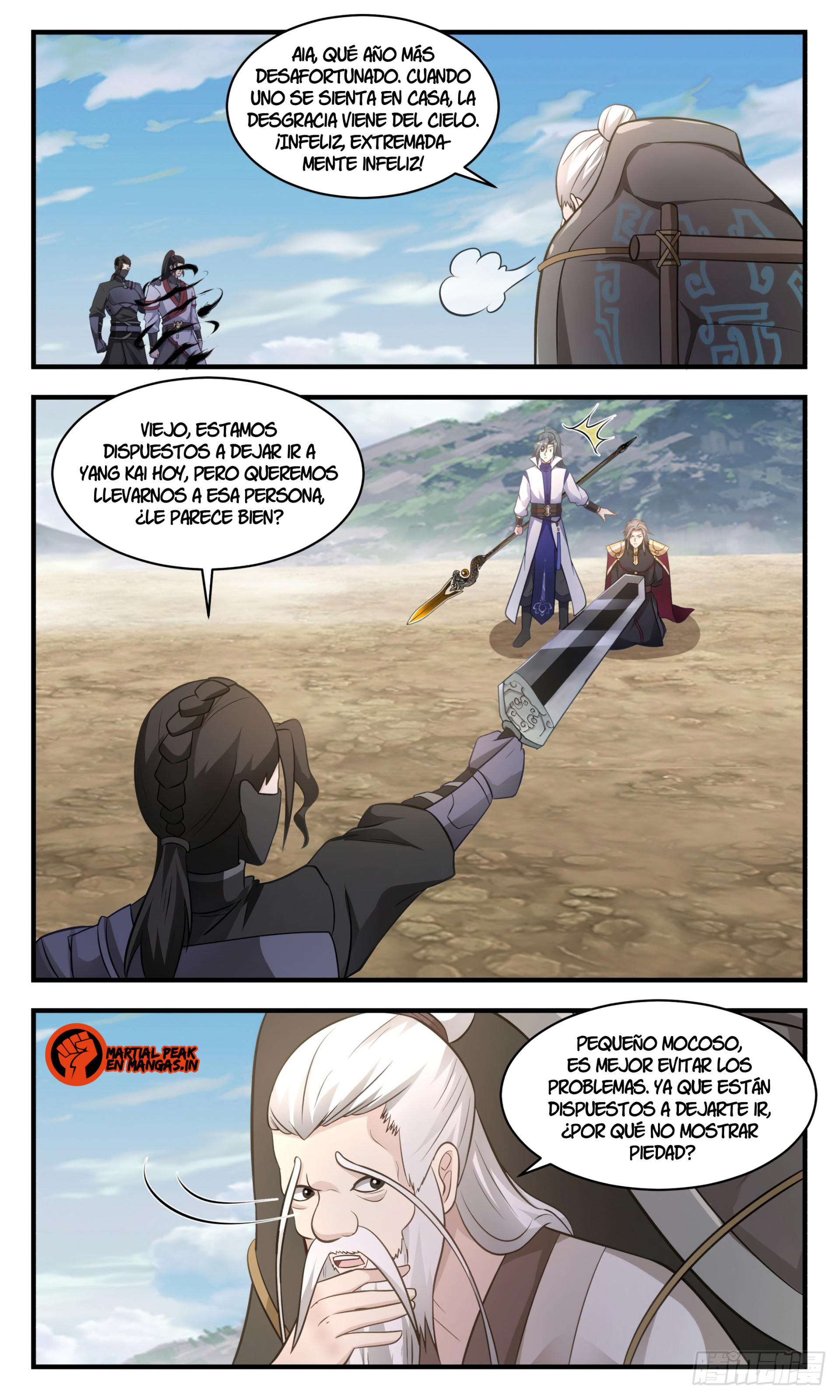 Martial Peak Capítulo 2767 - Página 6 en español