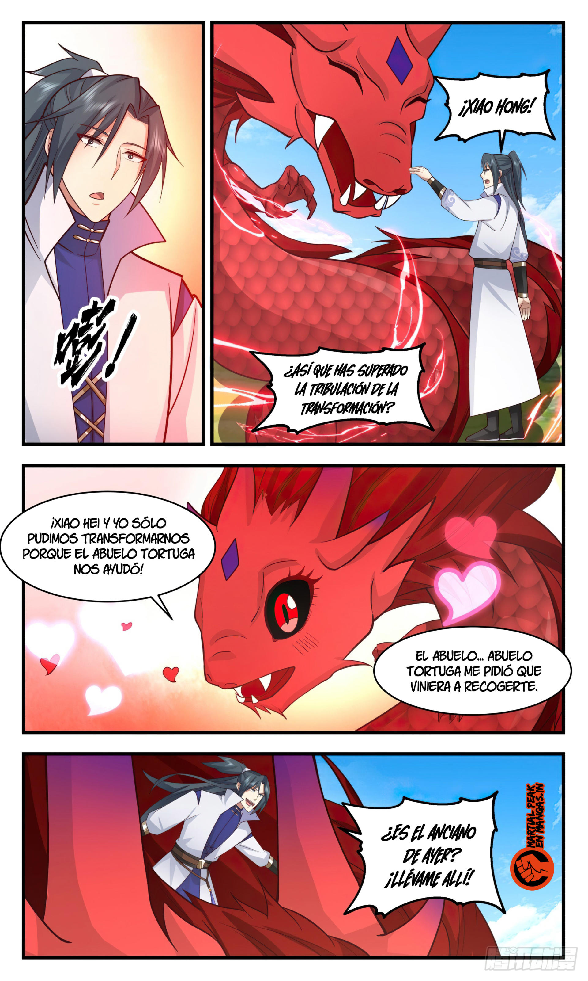 Martial Peak Capítulo 2768 - Página 3 en español