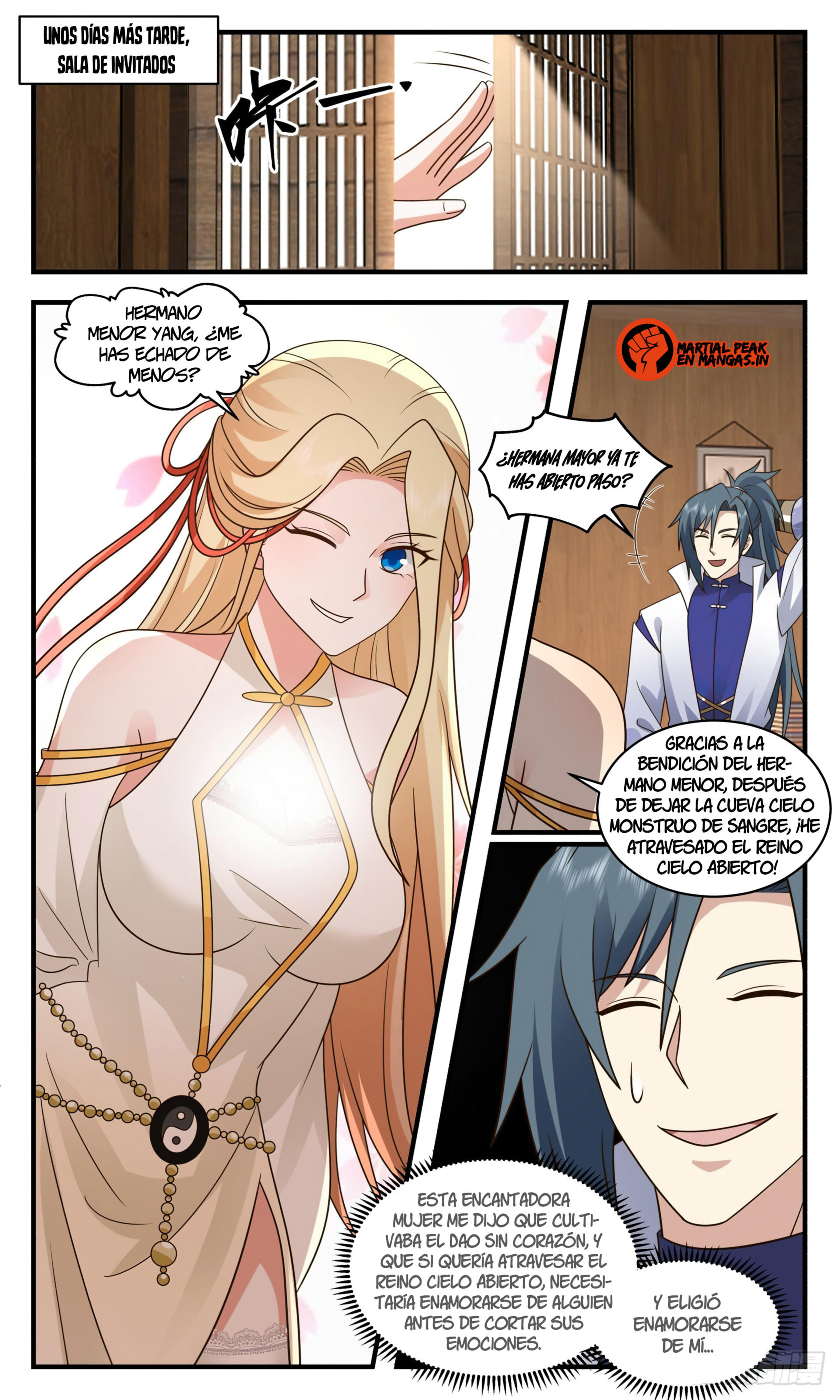 Martial Peak Capítulo 2772 - Página 9 en español