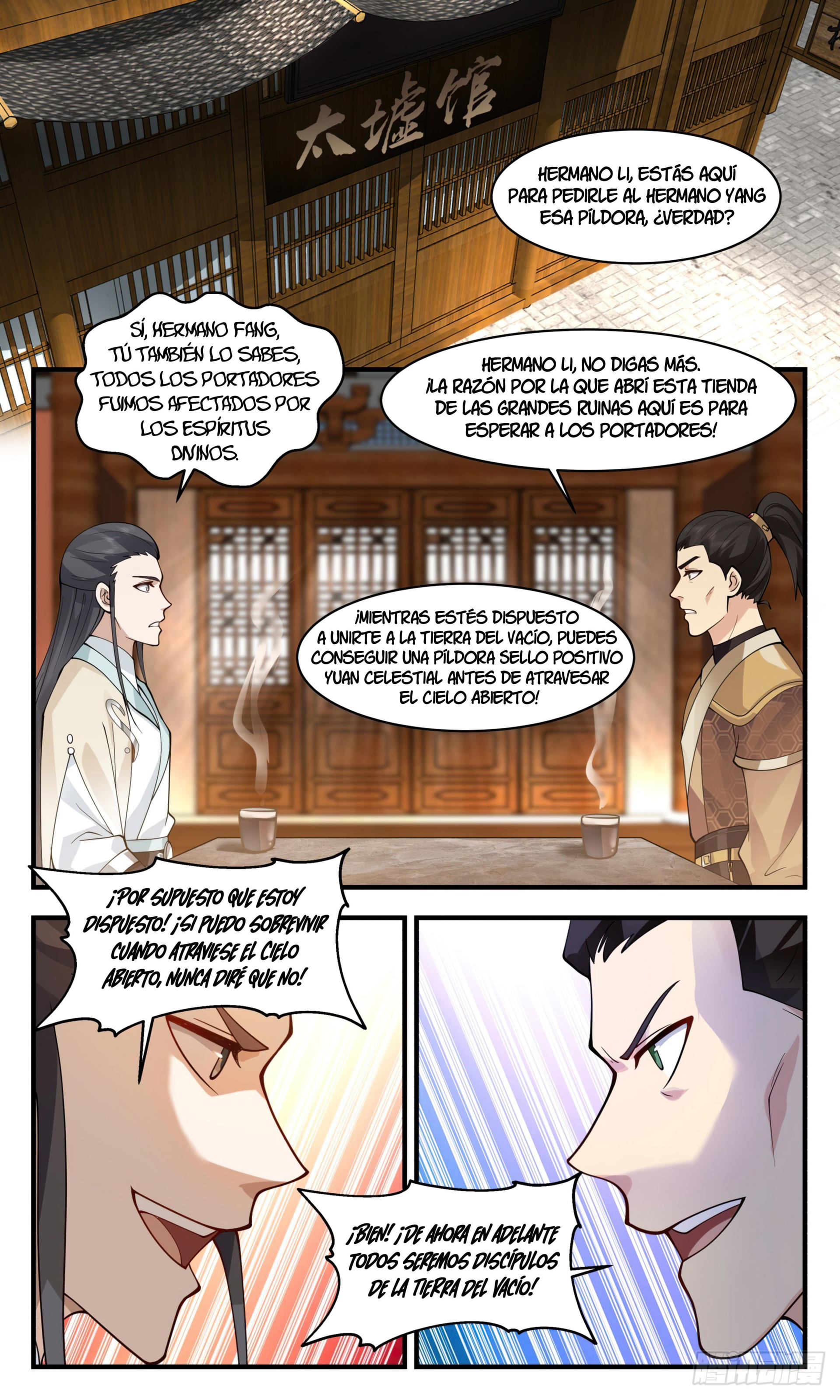 Martial Peak Capítulo 2774 - Página 12 en español