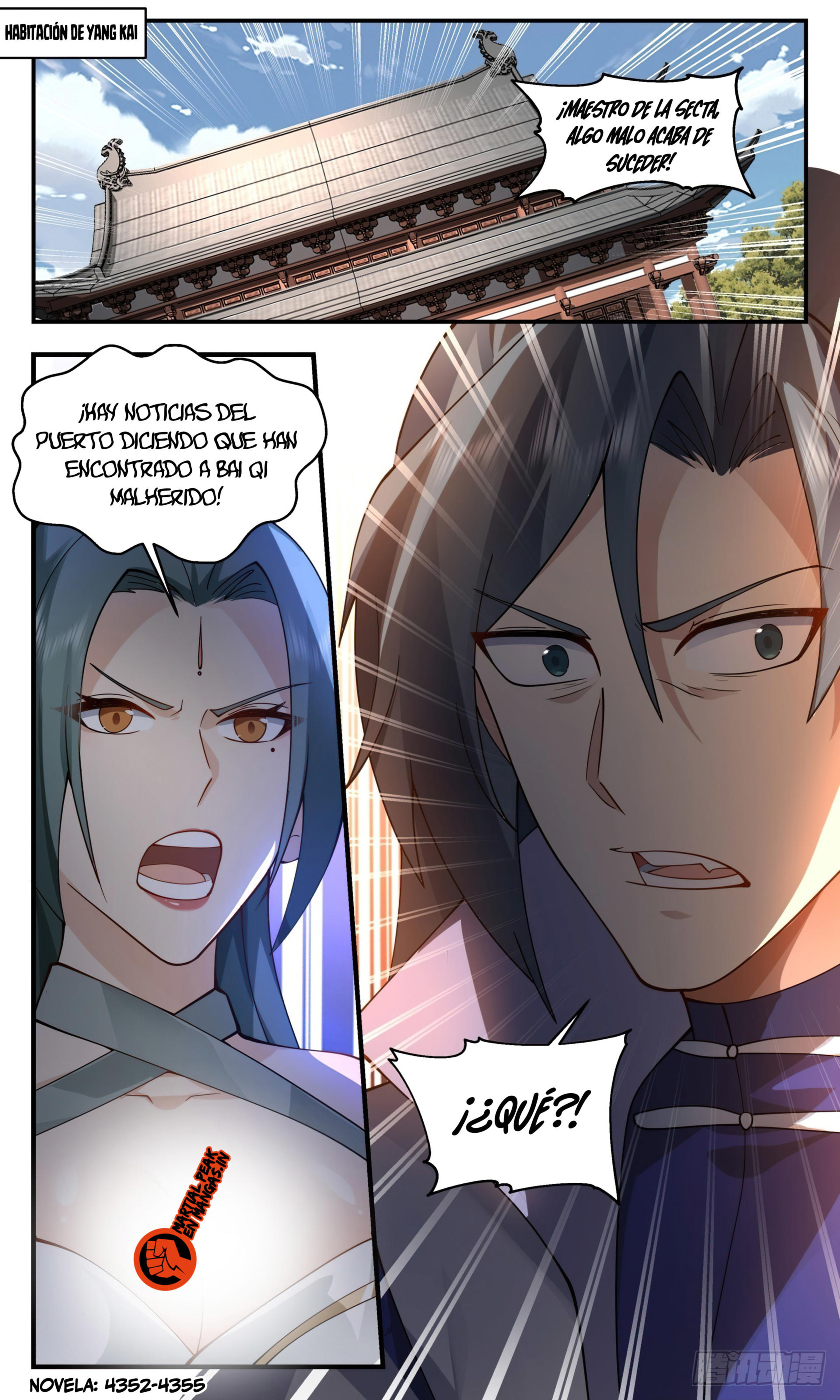 Martial Peak Capítulo 2774 - Página 13 en español