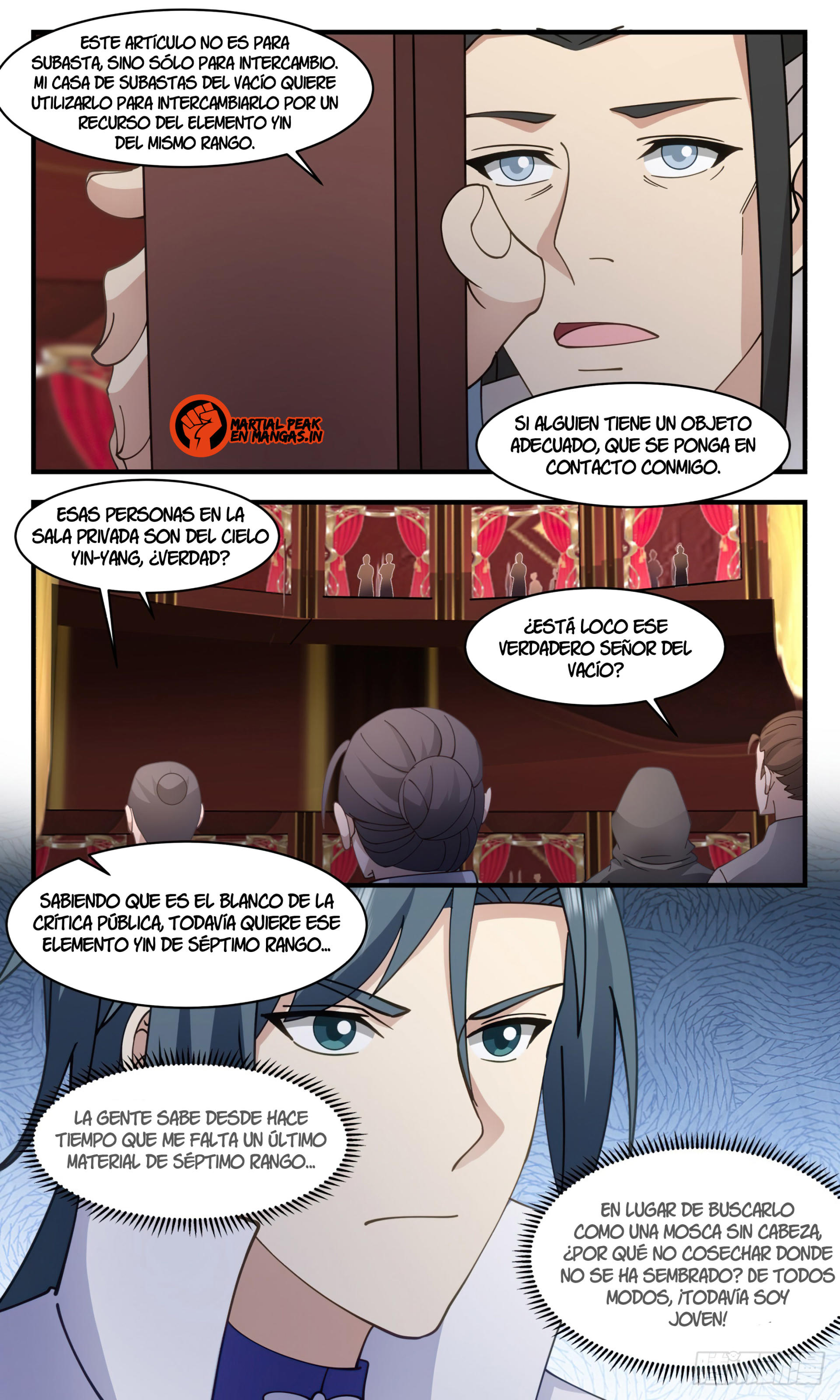 Martial Peak Capítulo 2774 - Página 4 en español