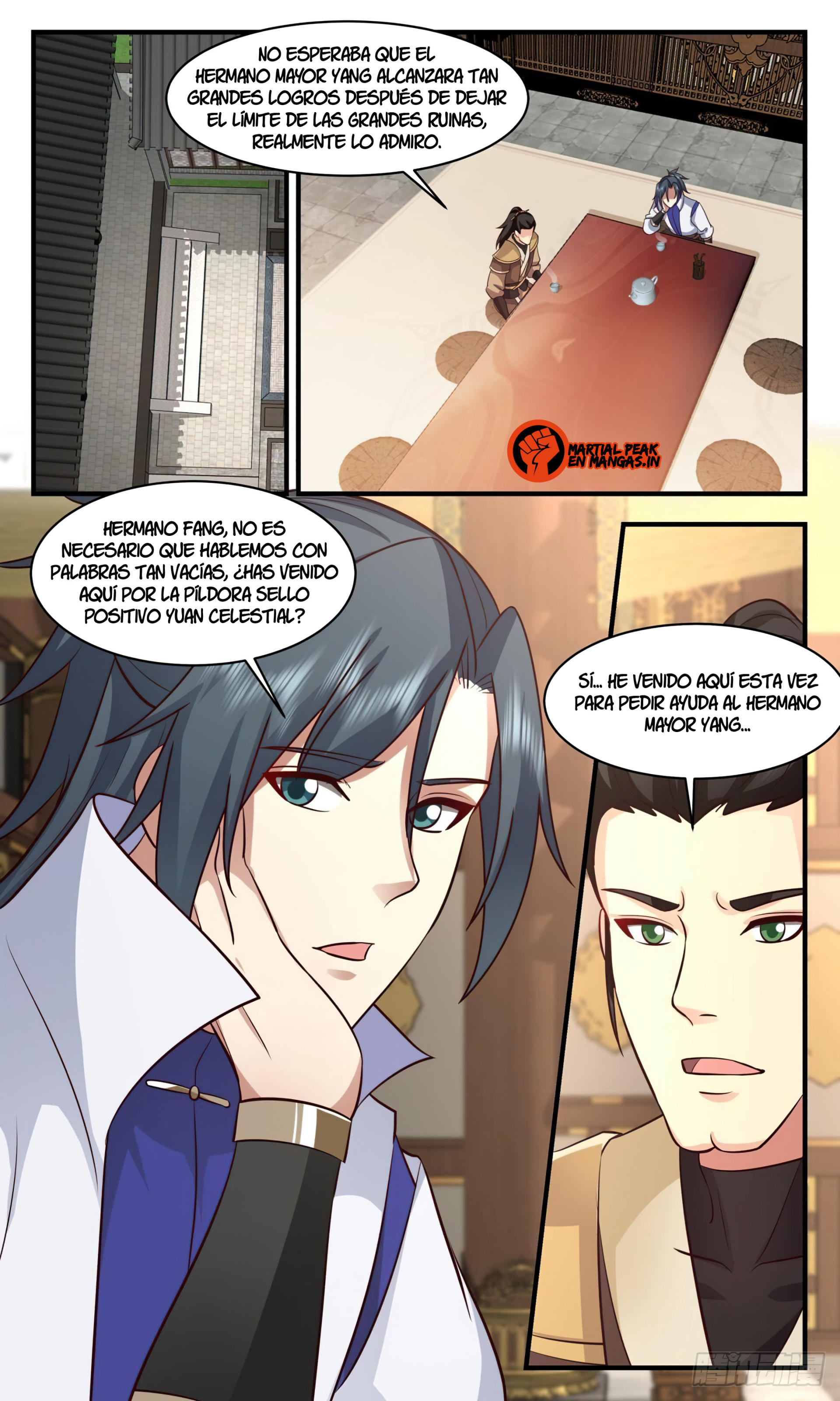 Martial Peak Capítulo 2774 - Página 6 en español