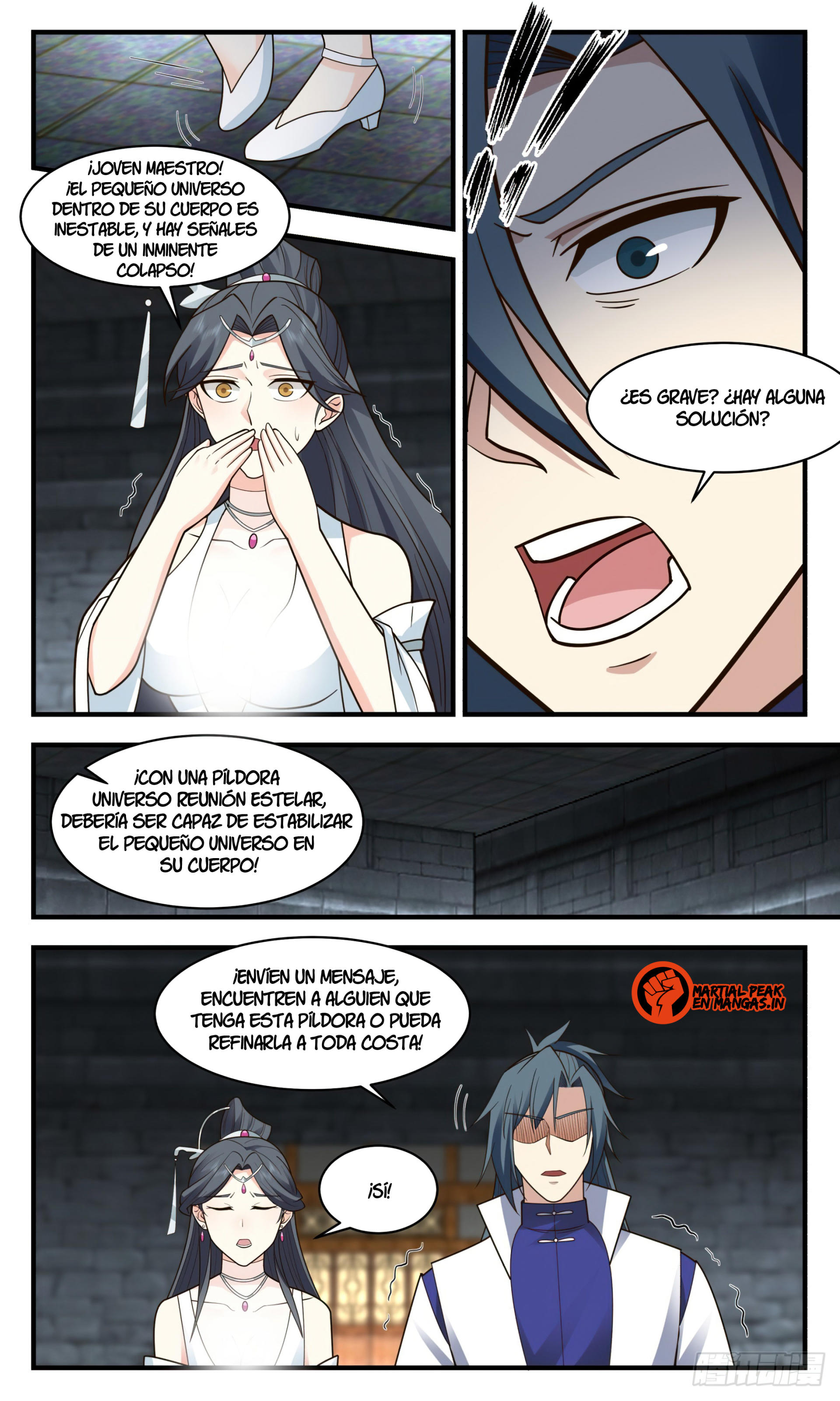 Martial Peak Capítulo 2775 - Página 3 en español