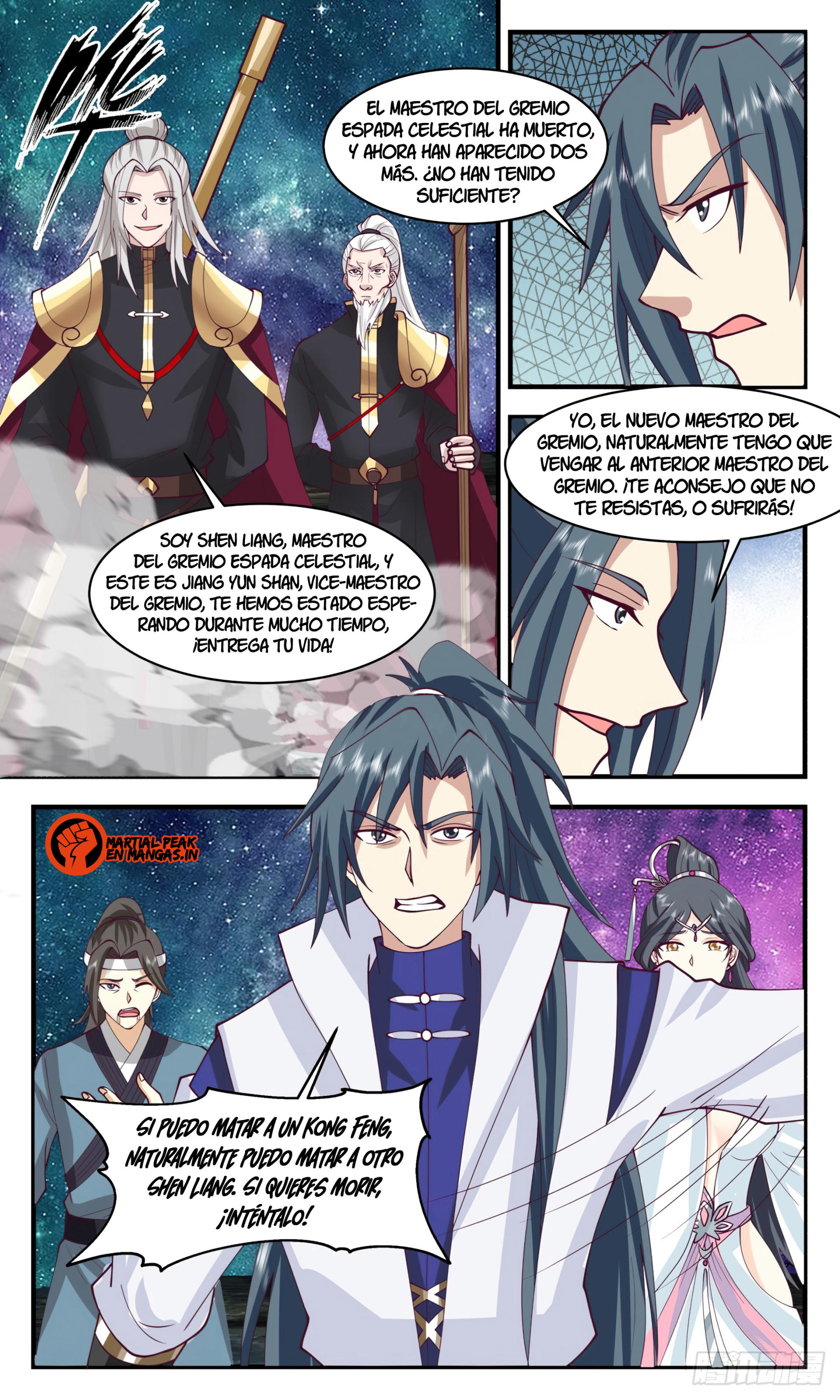 Martial Peak Capítulo 2776 - Página 6 en español