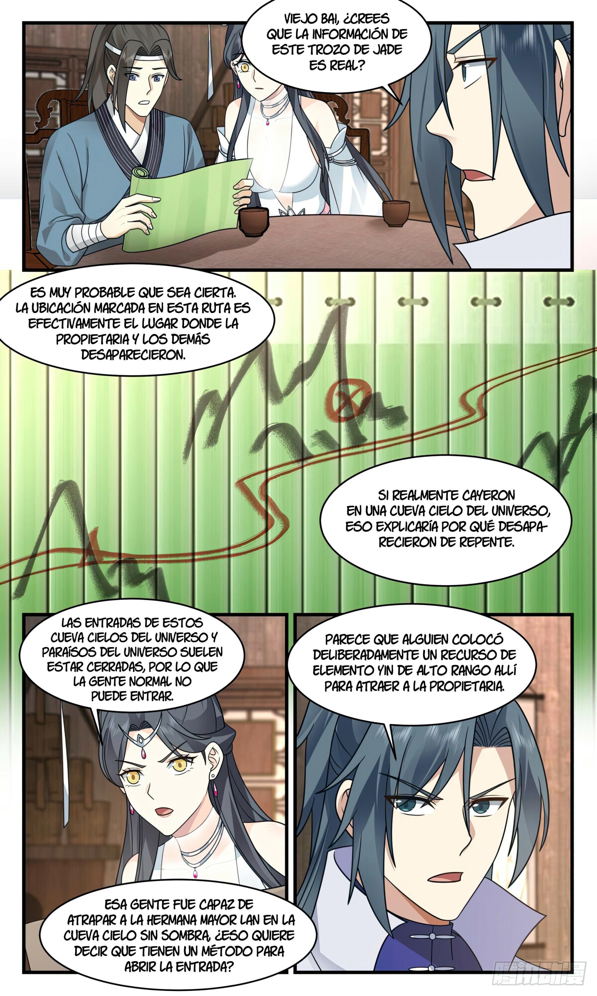 Martial Peak Capítulo 2777 - Página 12 en español