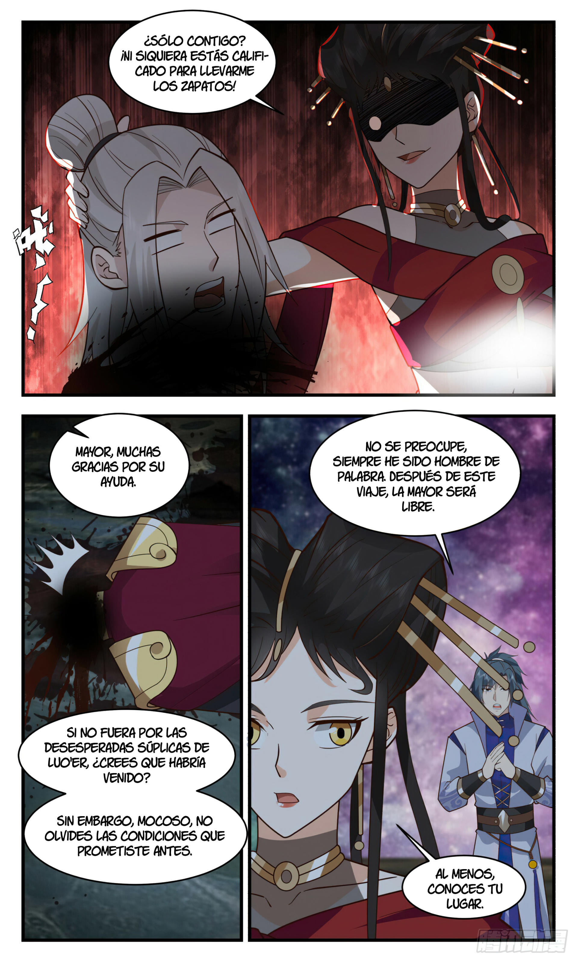 Martial Peak Capítulo 2777 - Página 3 en español