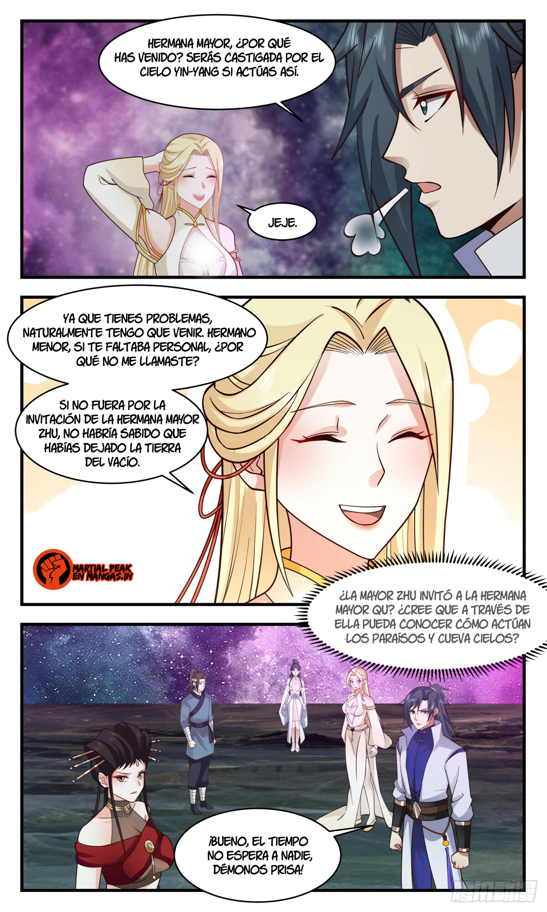 Martial Peak Capítulo 2777 - Página 4 en español