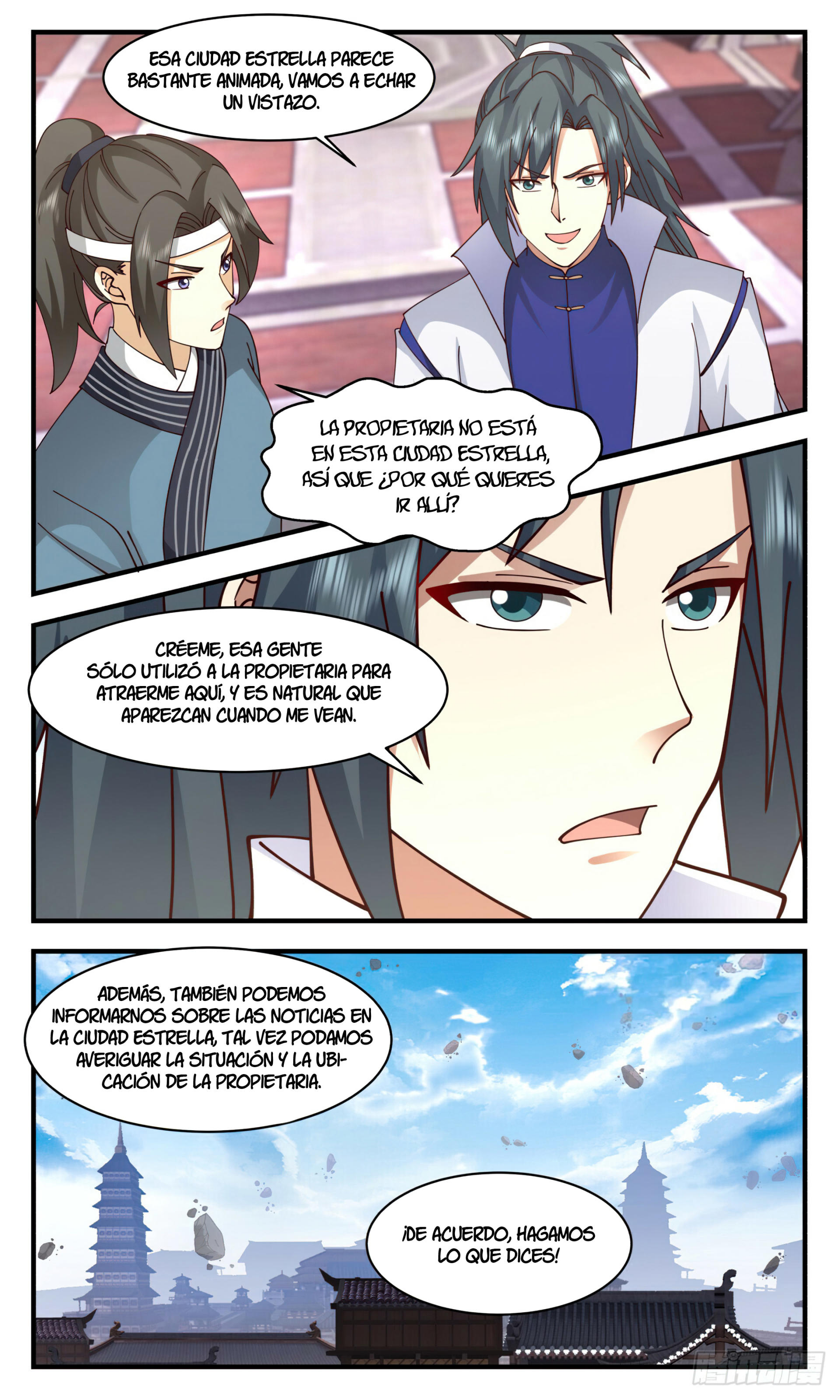 Martial Peak Capítulo 2777 - Página 6 en español