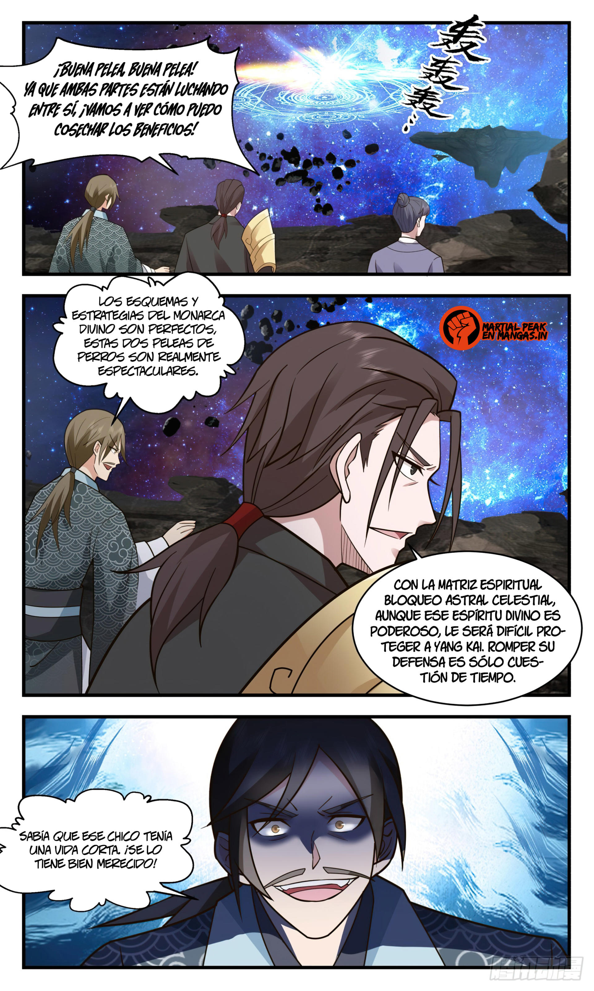 Martial Peak Capítulo 2779 - Página 10 en español