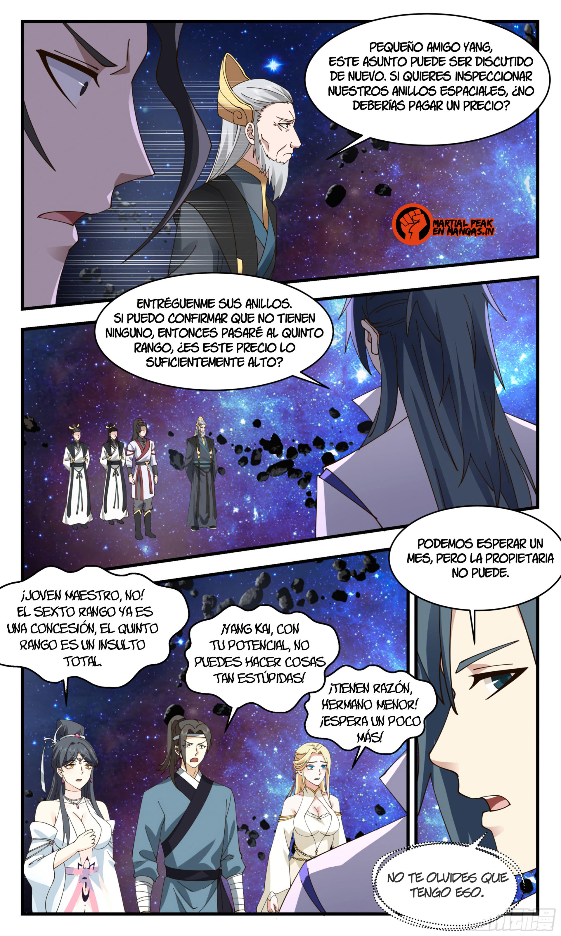 Martial Peak Capítulo 2781 - Página 11 en español