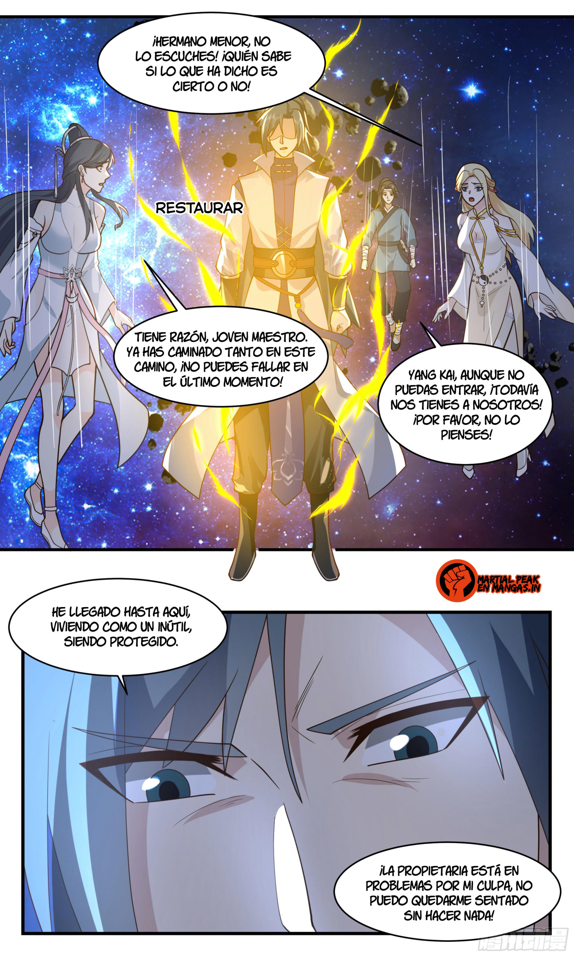 Martial Peak Capítulo 2781 - Página 5 en español