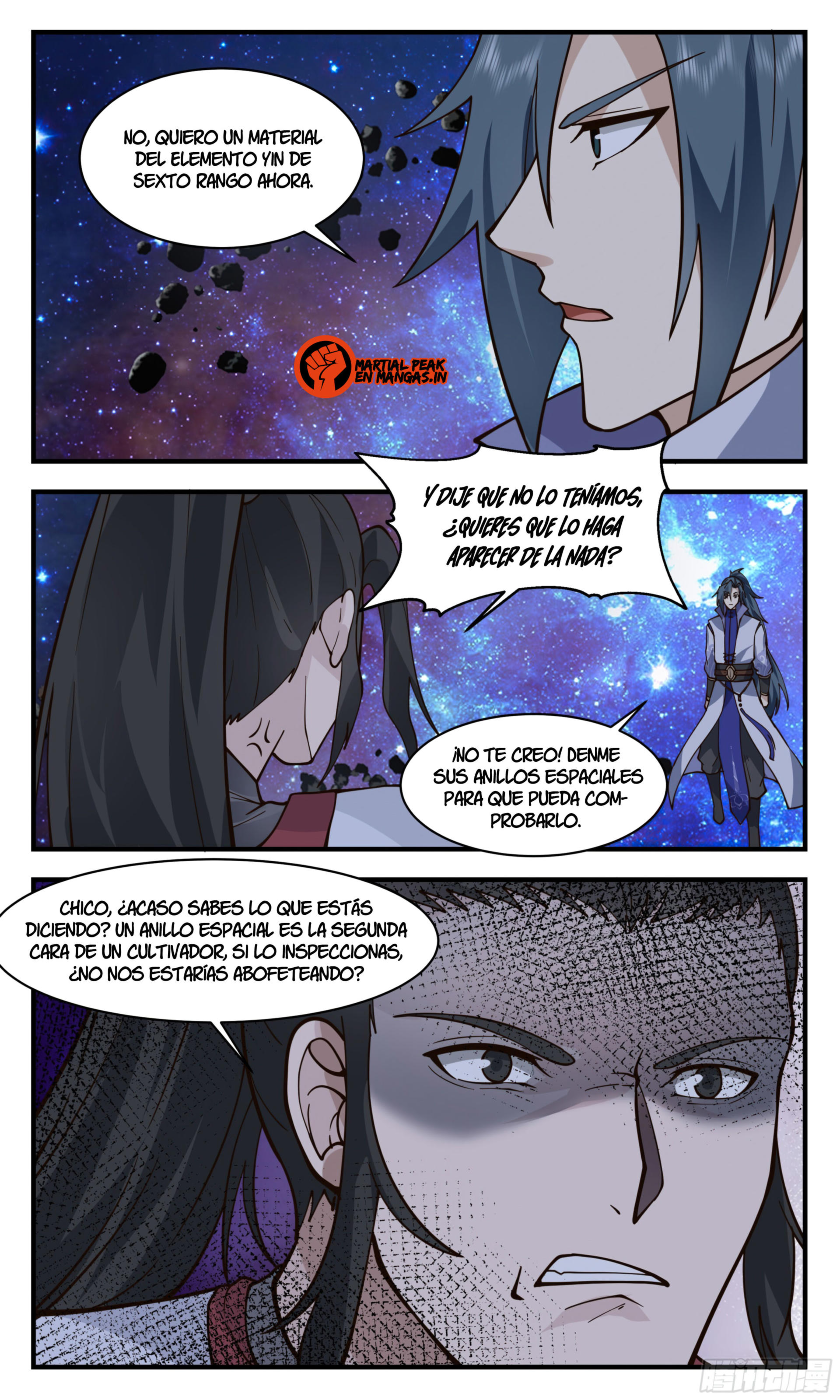 Martial Peak Capítulo 2781 - Página 9 en español