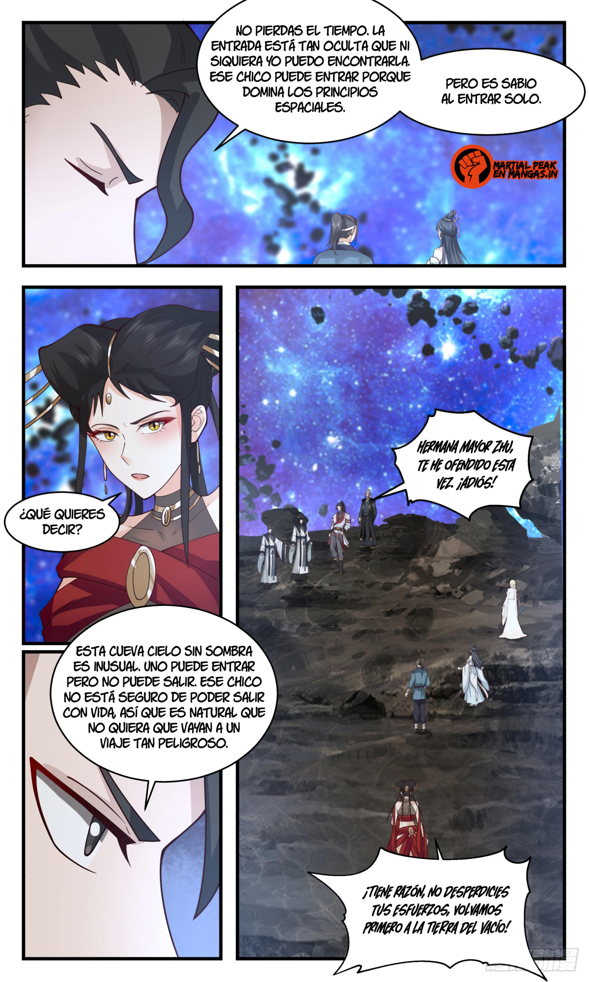 Martial Peak Capítulo 2783 - Página 5 en español