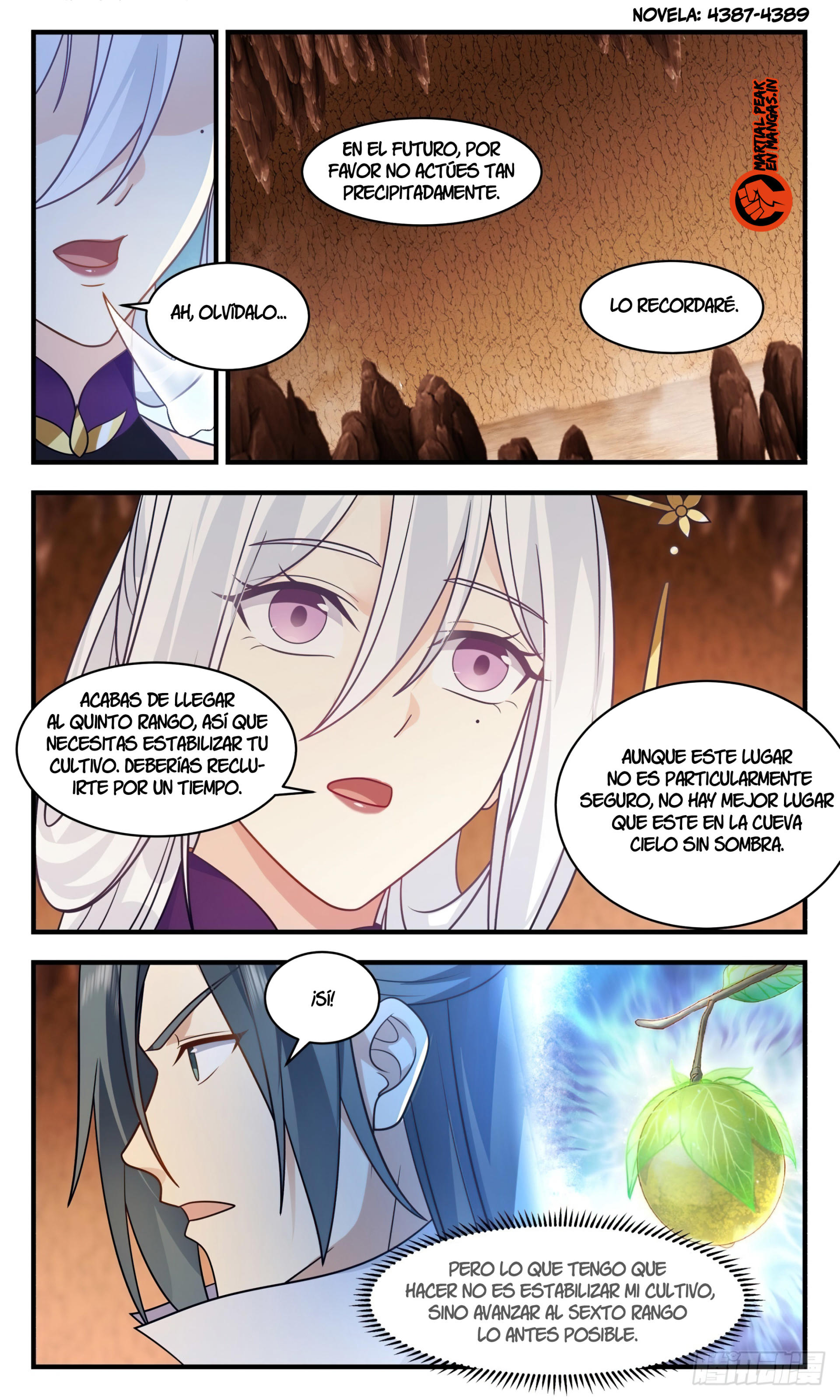 Martial Peak Capítulo 2787 - Página 13 en español