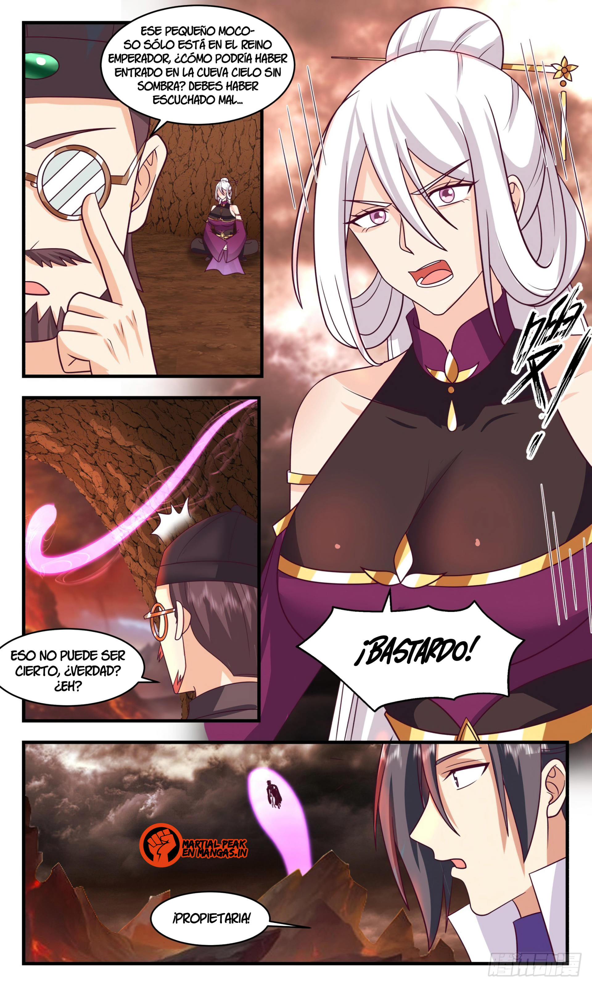 Martial Peak Capítulo 2787 - Página 3 en español