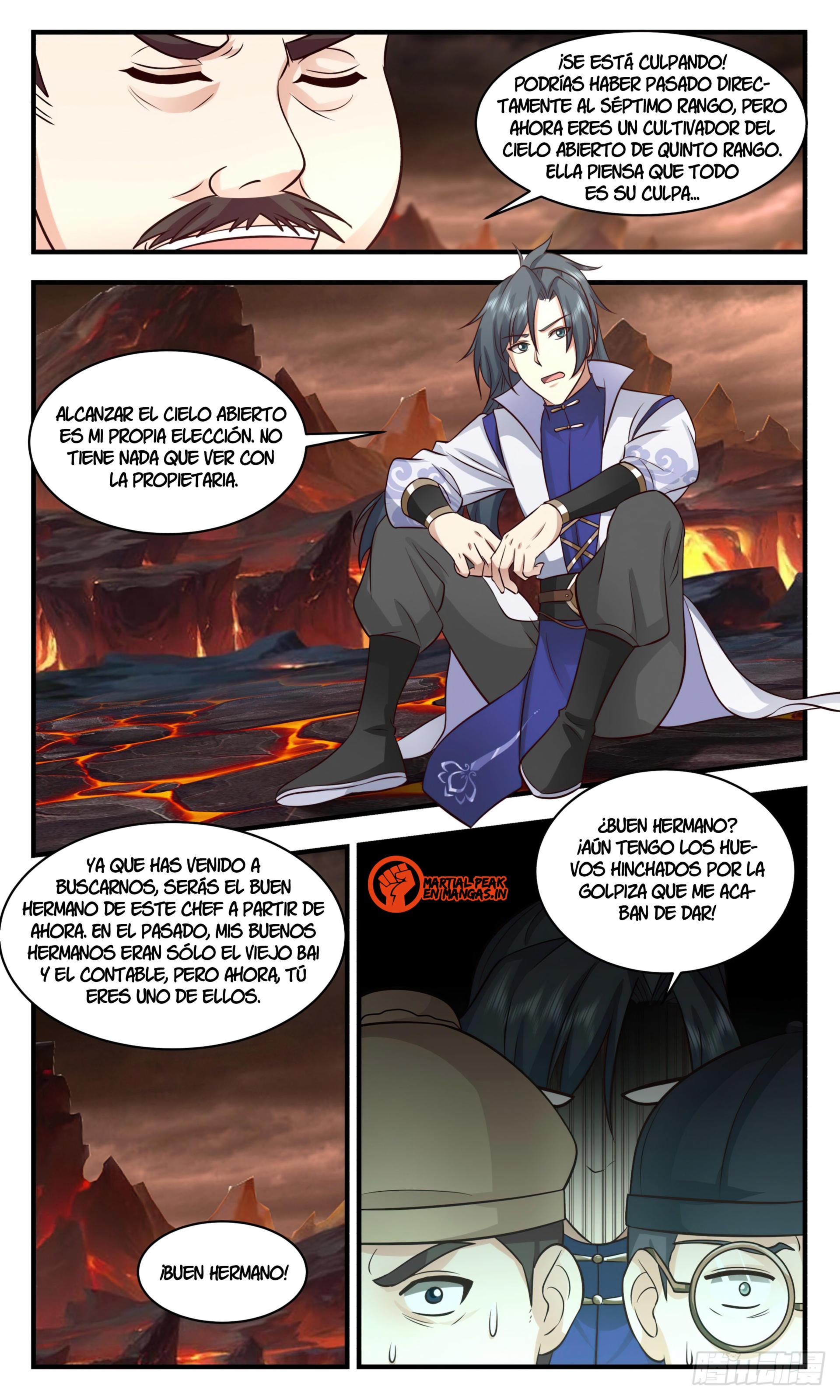 Martial Peak Capítulo 2787 - Página 9 en español