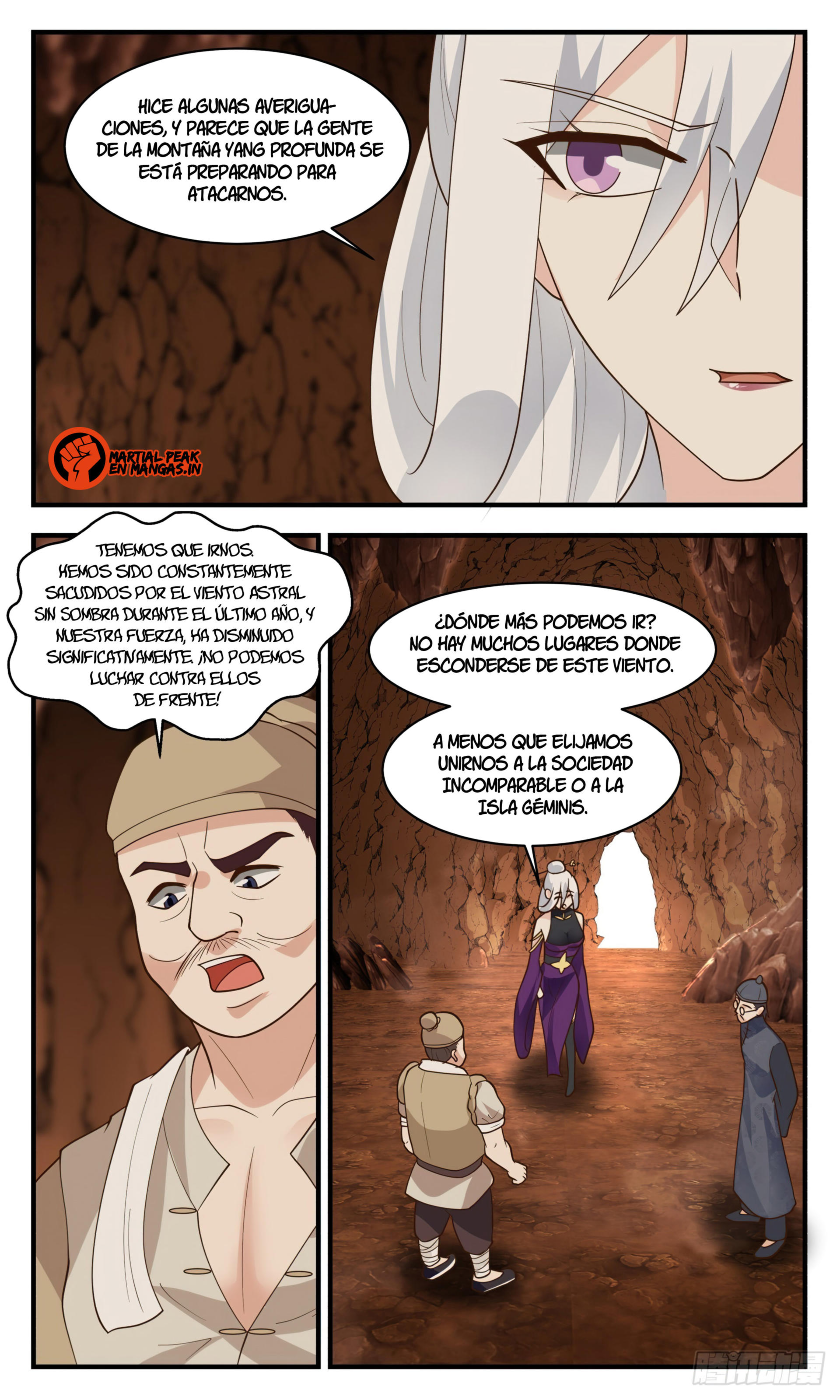 Martial Peak Capítulo 2788 - Página 3 en español