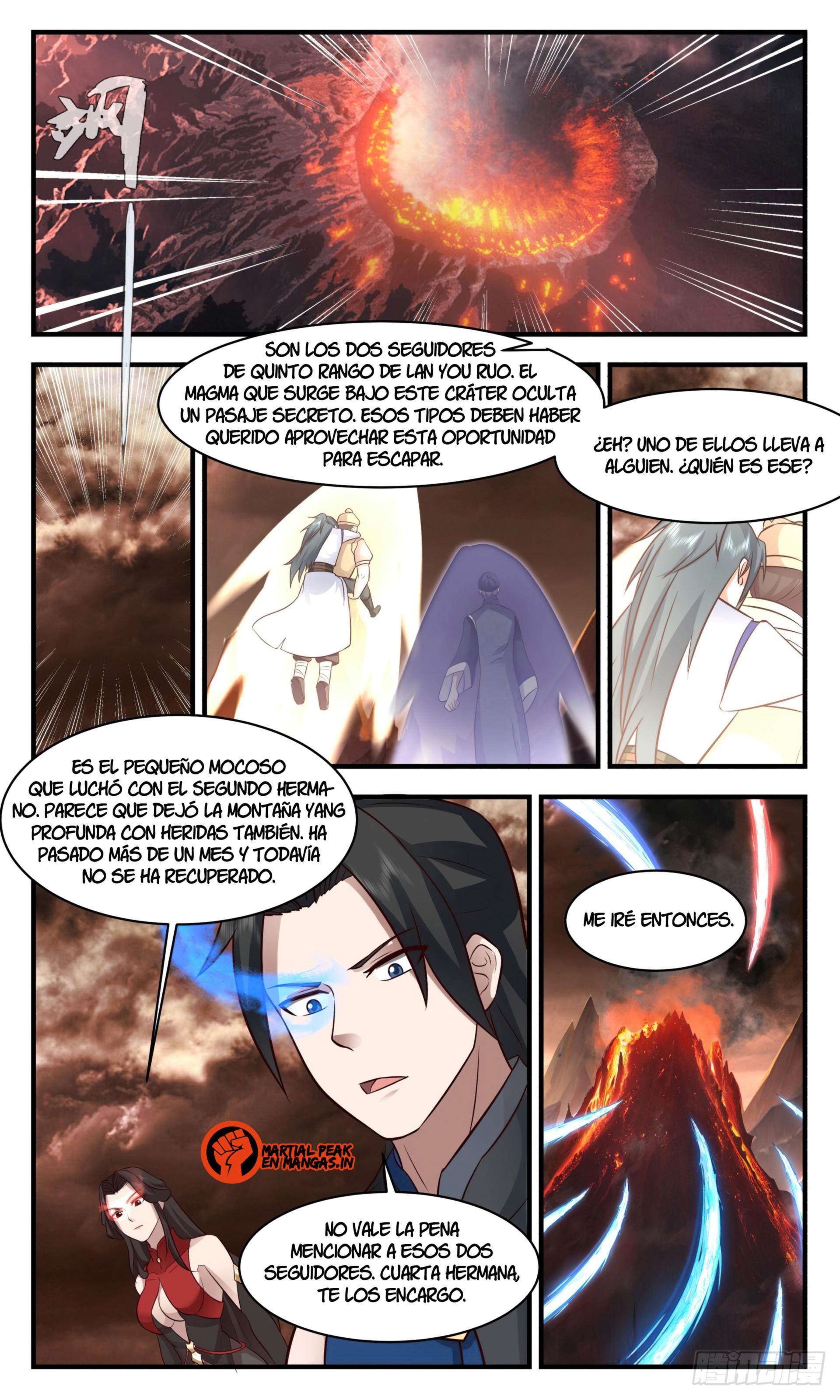 Martial Peak Capítulo 2788 - Página 9 en español