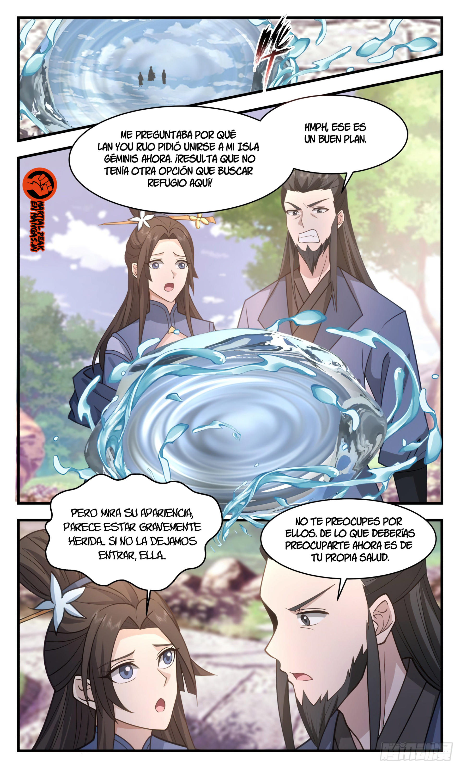 Martial Peak Capítulo 2789 - Página 9 en español