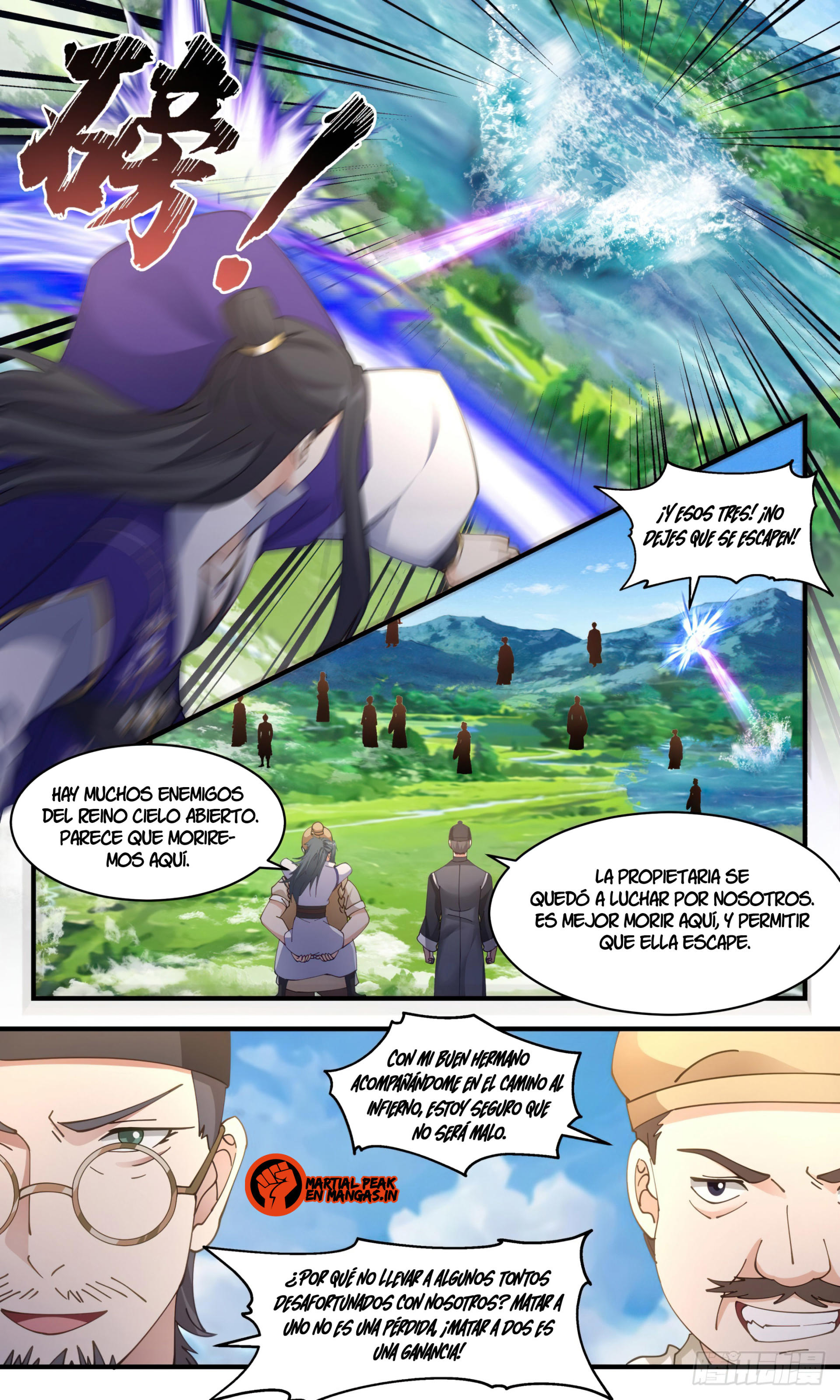 Martial Peak Capítulo 2790 - Página 6 en español