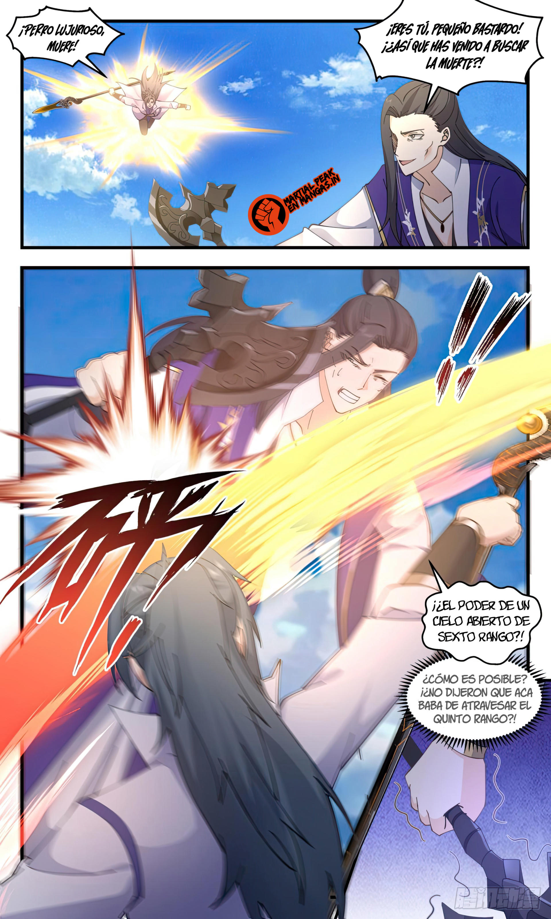 Martial Peak Capítulo 2790 - Página 9 en español