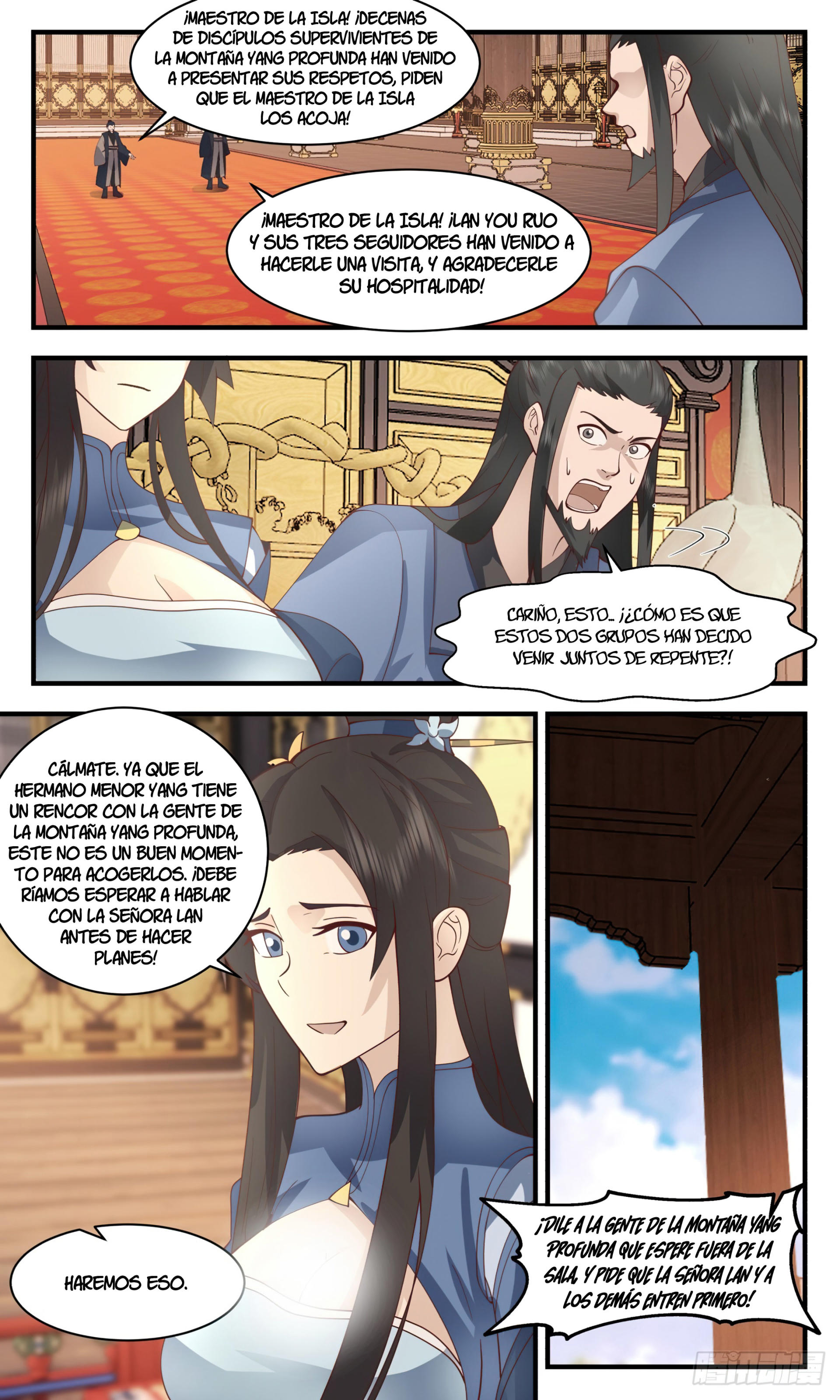 Martial Peak Capítulo 2794 - Página 5 en español