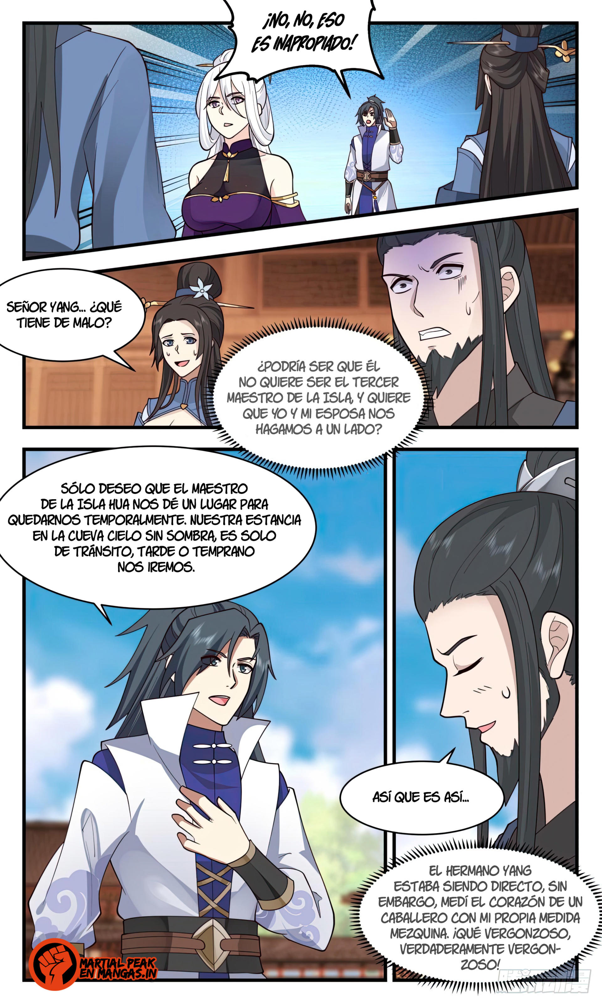 Martial Peak Capítulo 2794 - Página 8 en español