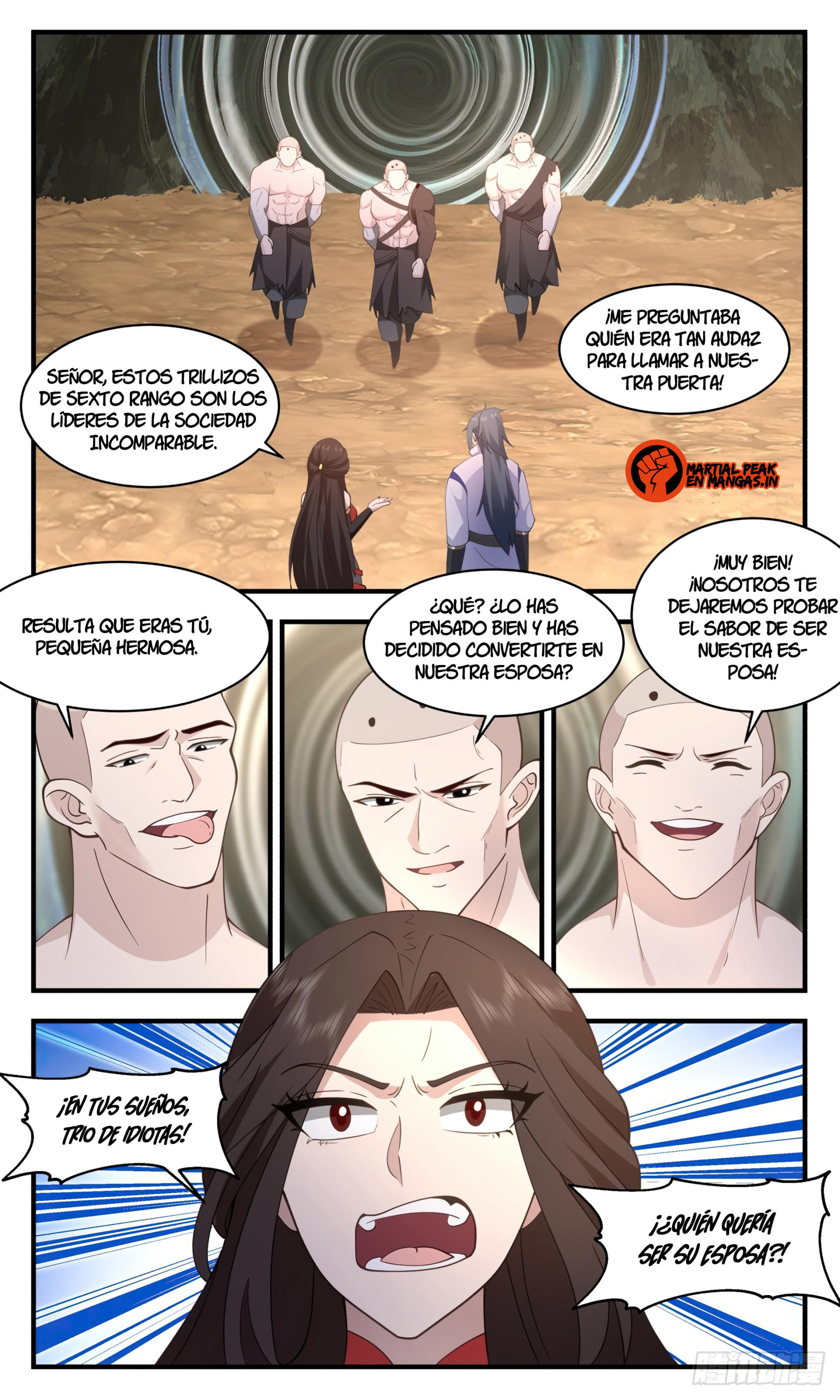 Martial Peak Capítulo 2797 - Página 3 en español