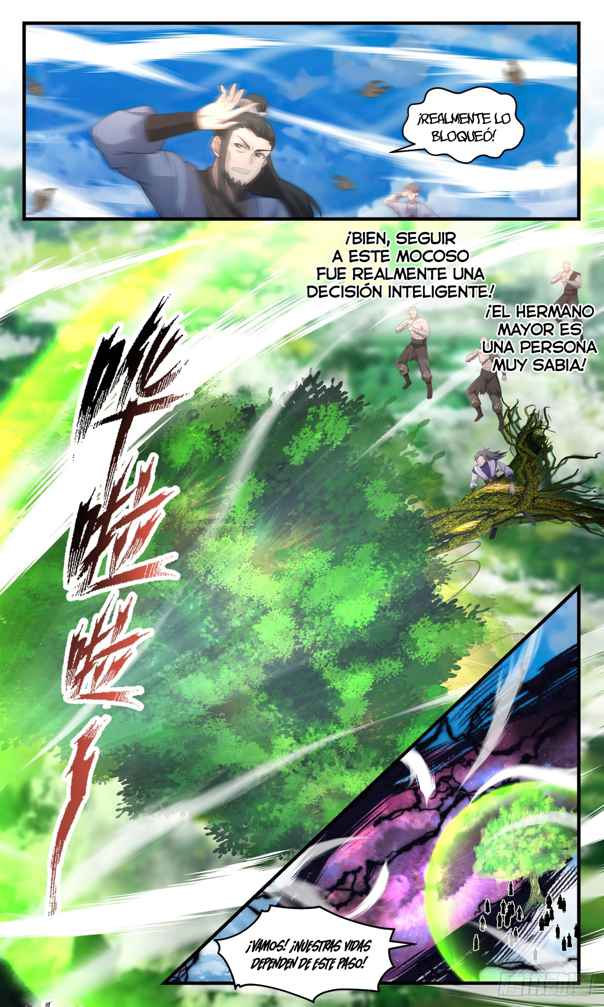Martial Peak Capítulo 2798 - Página 3 en español