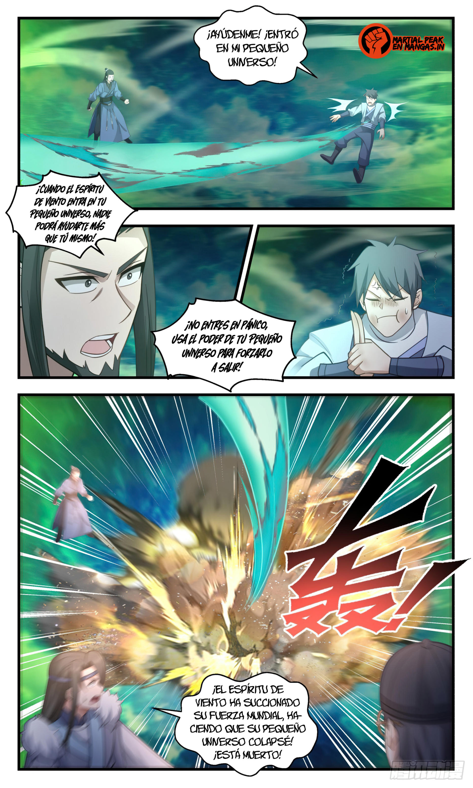 Martial Peak Capítulo 2798 - Página 5 en español