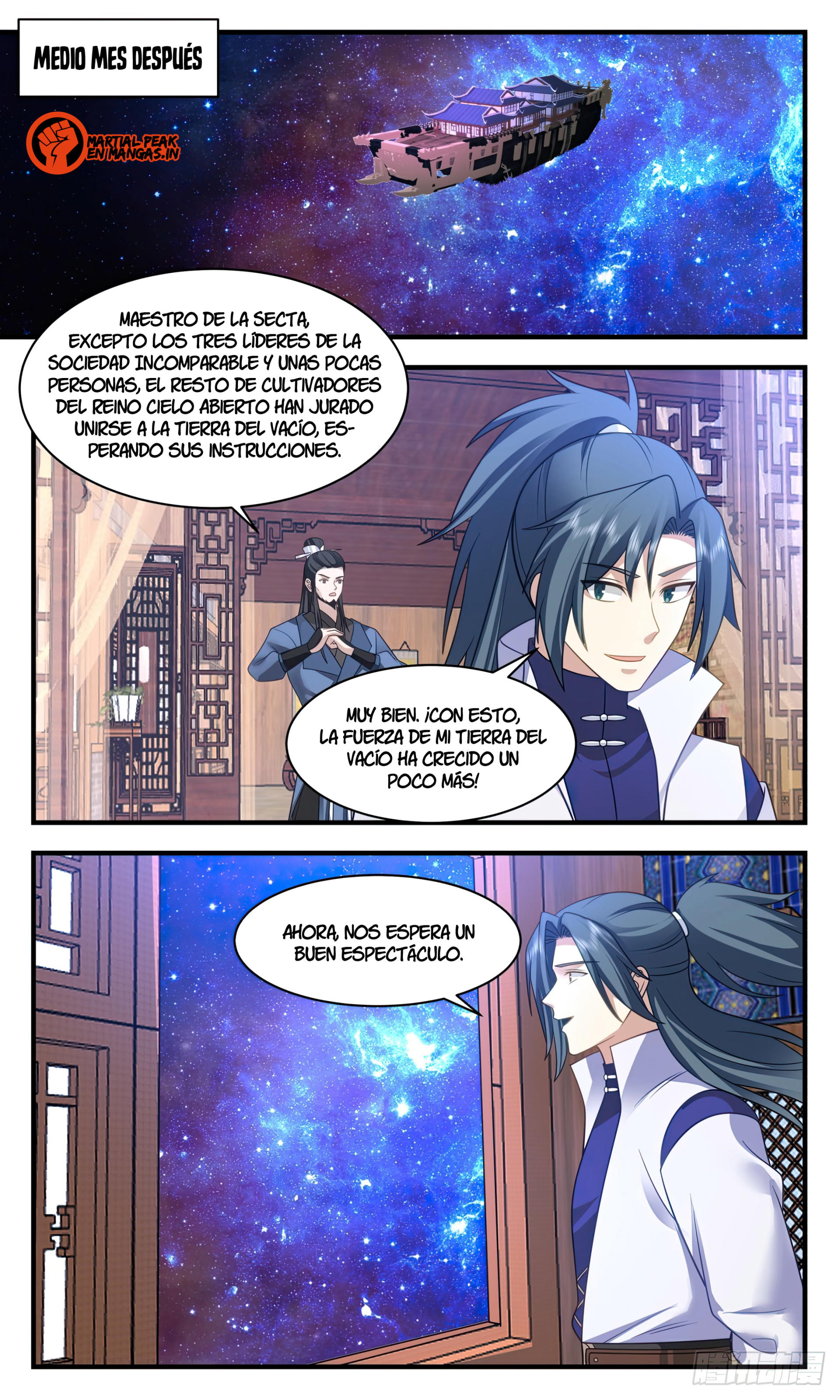 Martial Peak Capítulo 2799 - Página 11 en español
