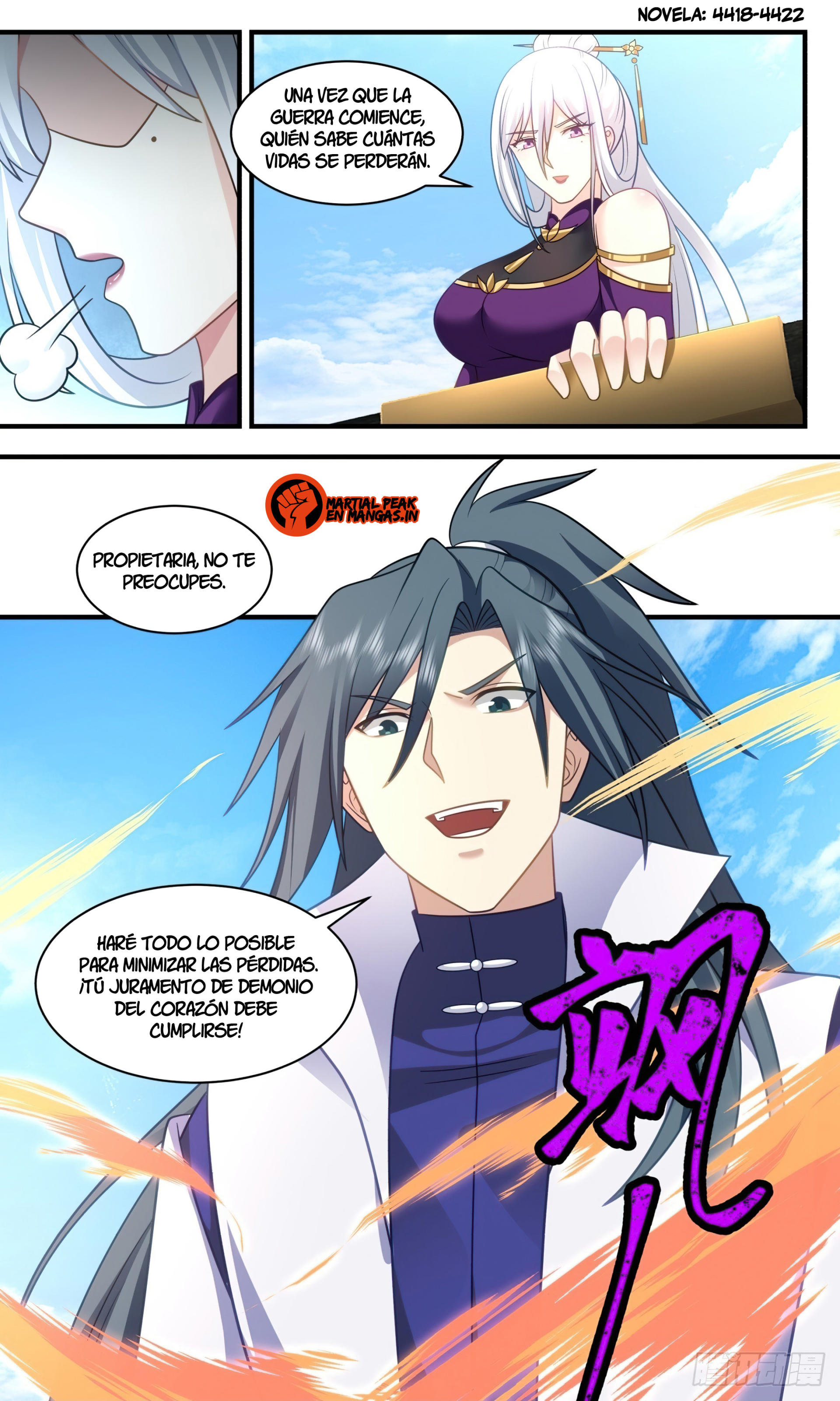 Martial Peak Capítulo 2799 - Página 13 en español