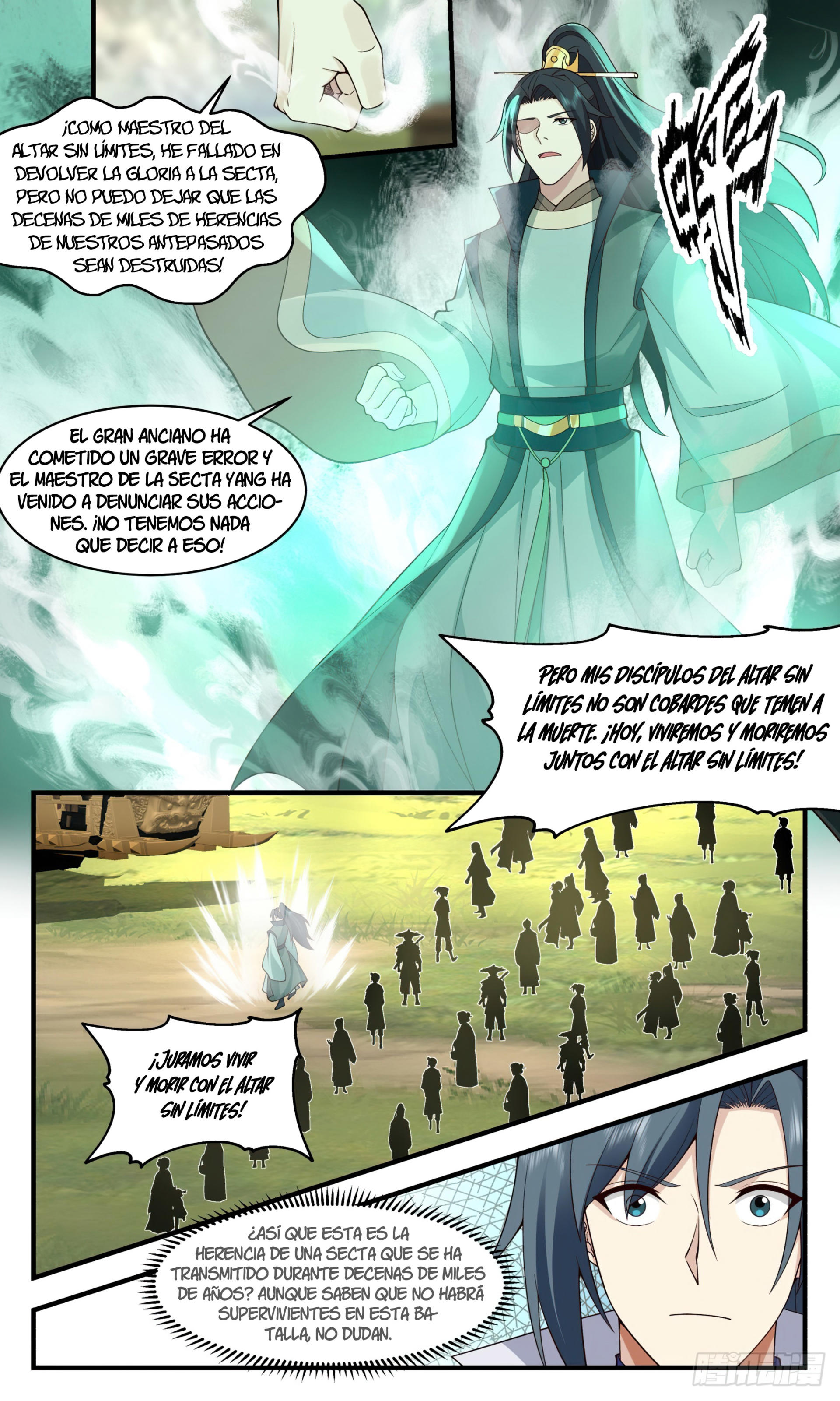Martial Peak Capítulo 2800 - Página 5 en español