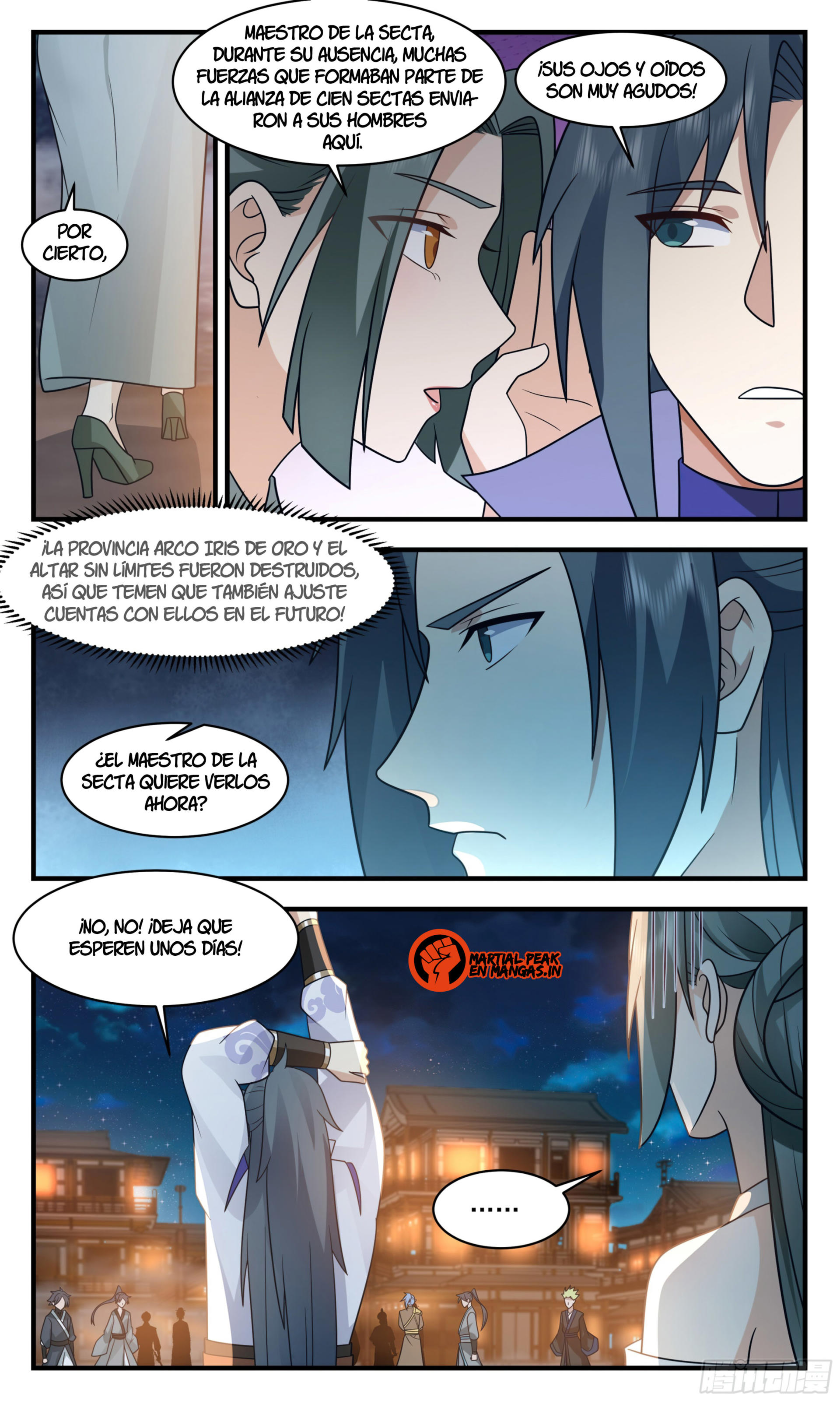Martial Peak Capítulo 2804 - Página 5 en español