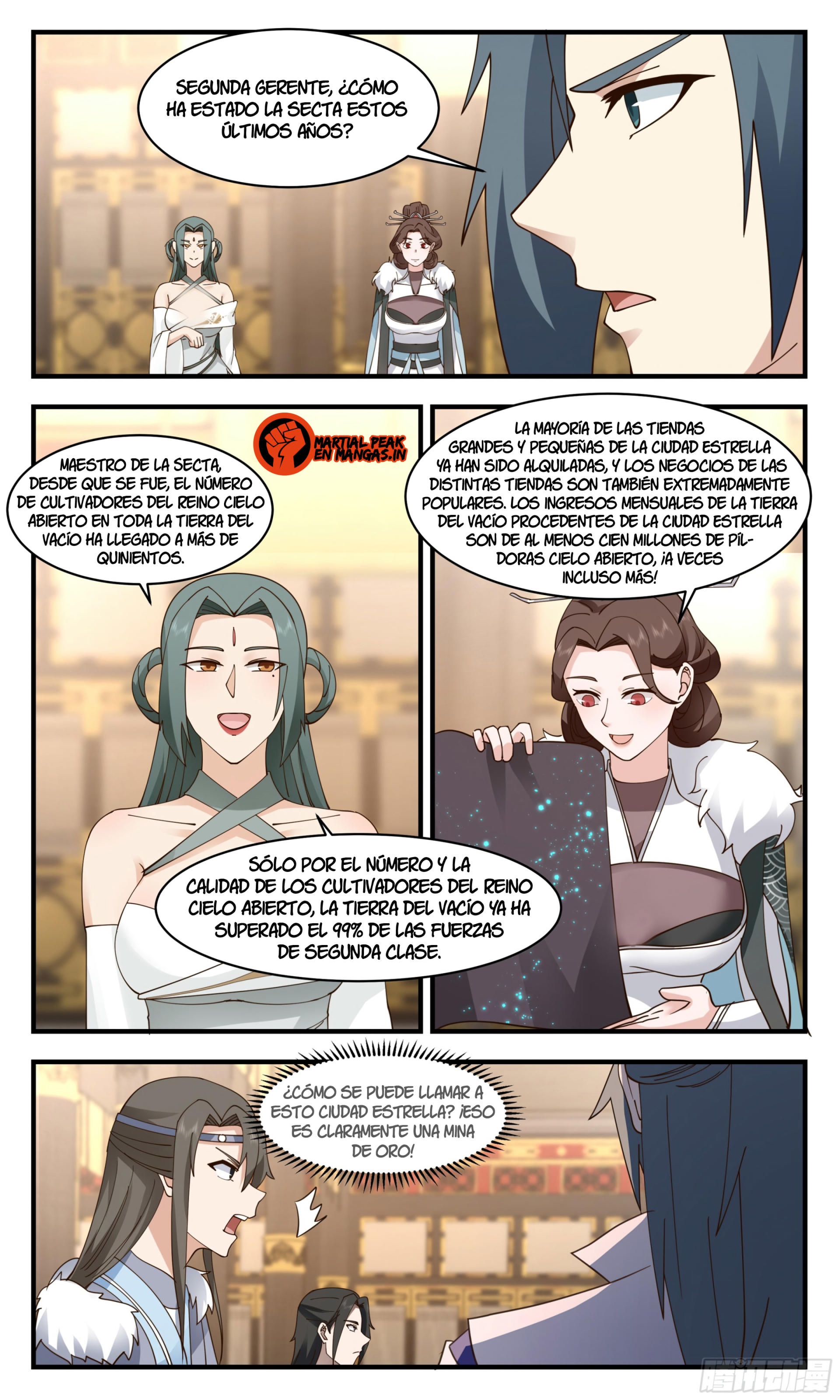 Martial Peak Capítulo 2804 - Página 7 en español