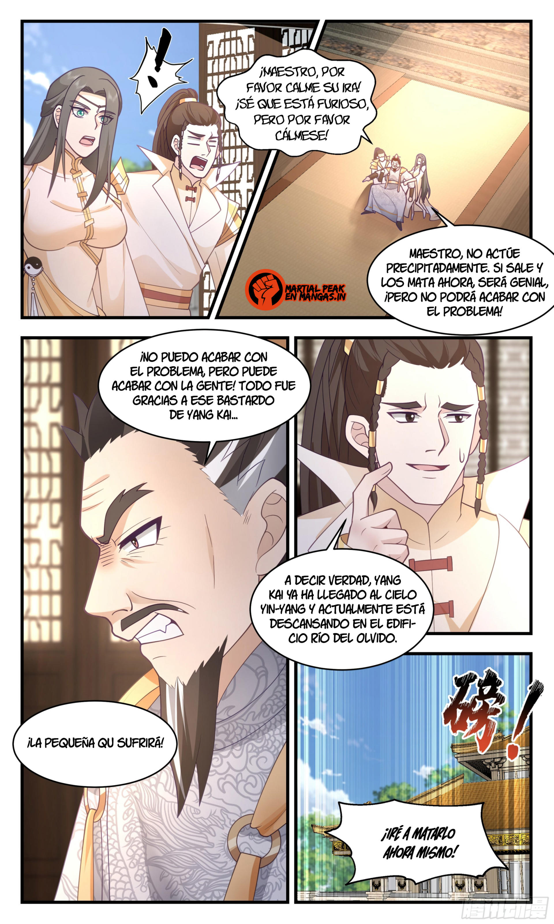 Martial Peak Capítulo 2807 - Página 7 en español