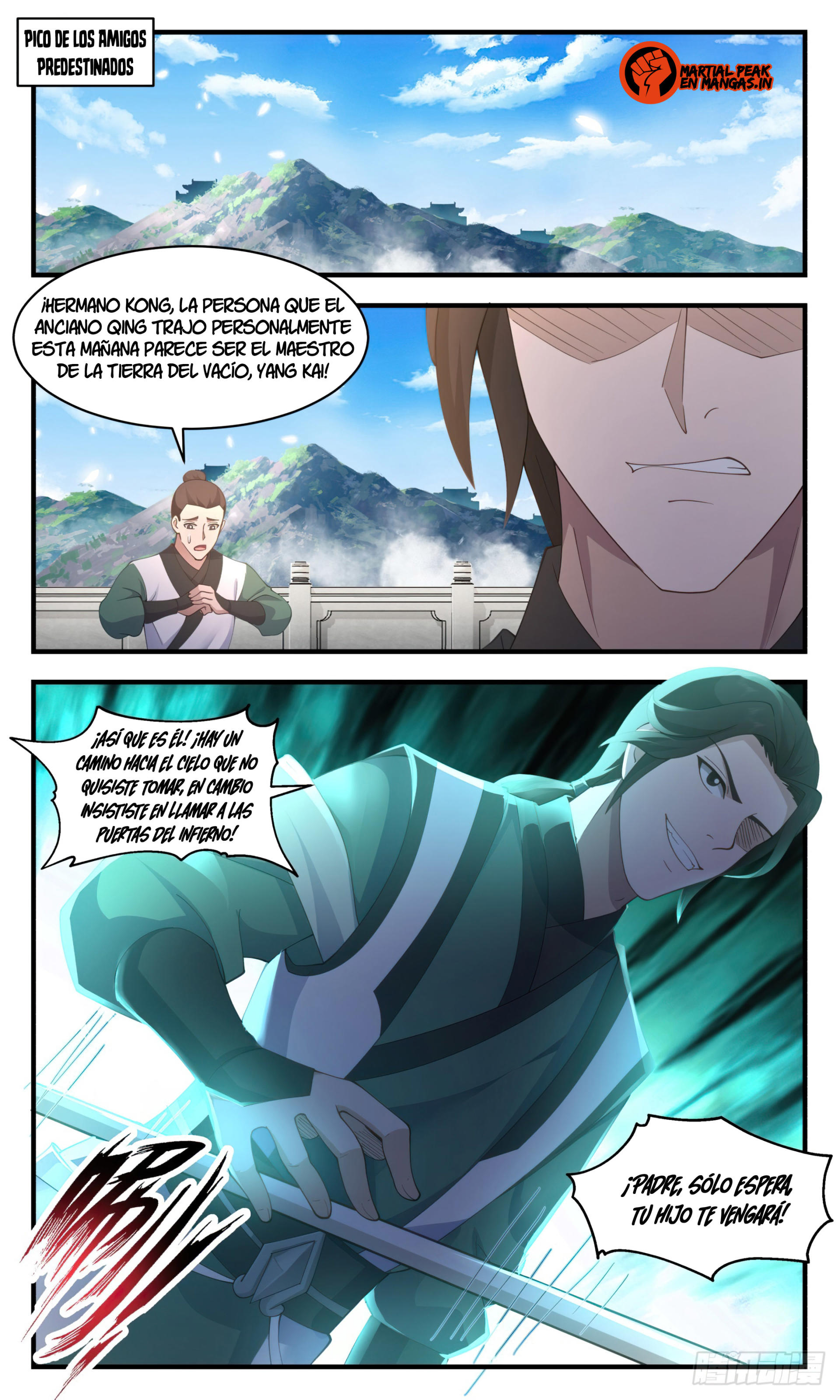 Martial Peak Capítulo 2809 - Página 3 en español