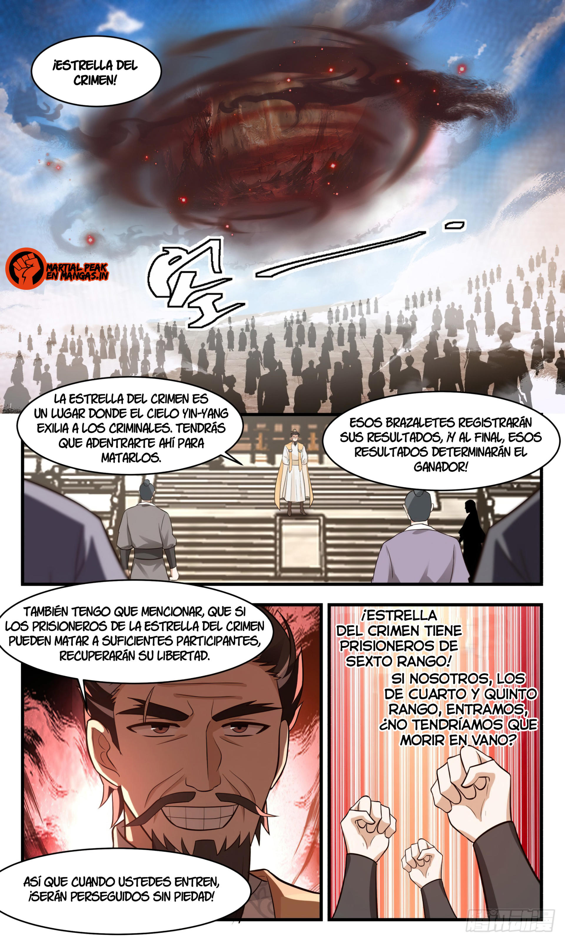 Martial Peak Capítulo 2811 - Página 3 en español