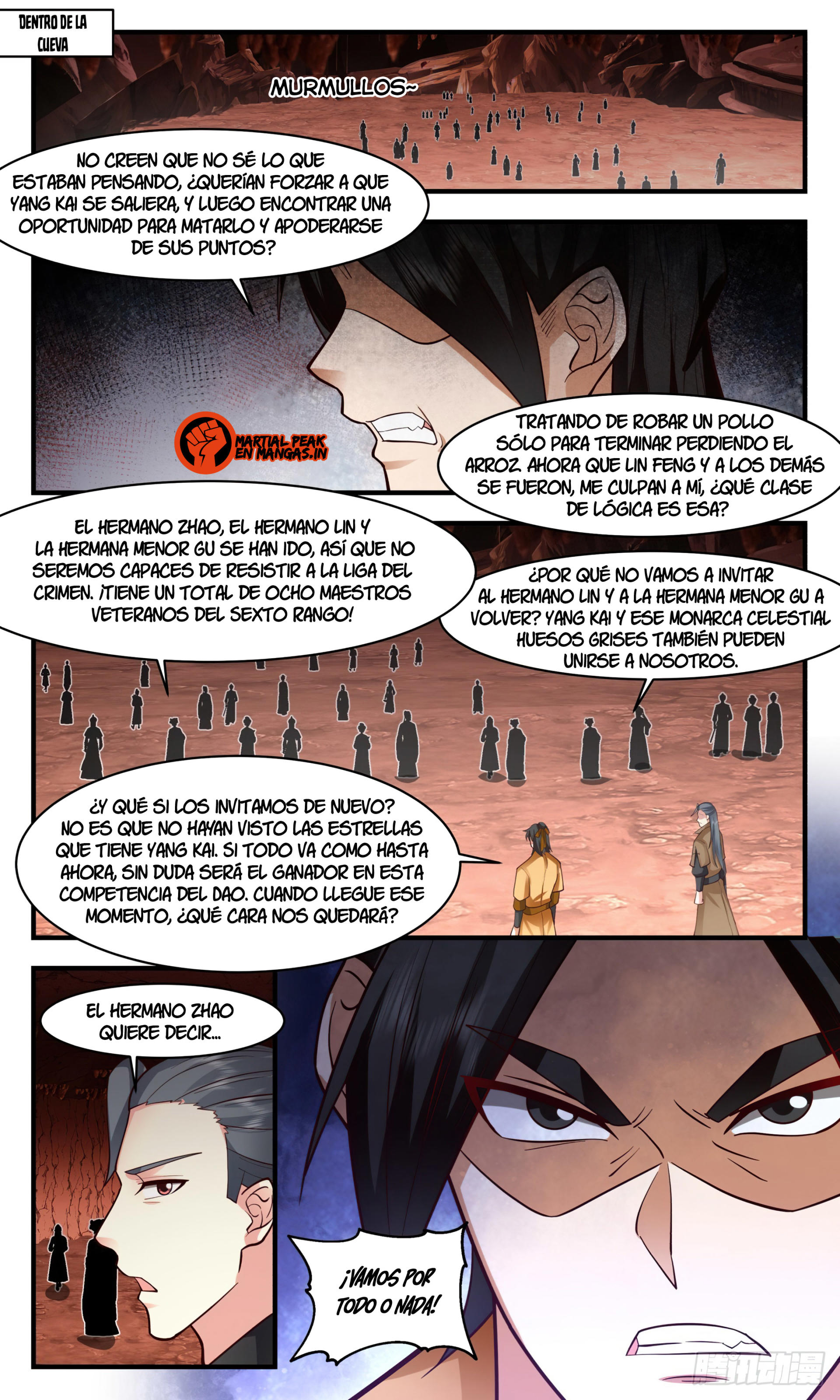 Martial Peak Capítulo 2818 - Página 4 en español