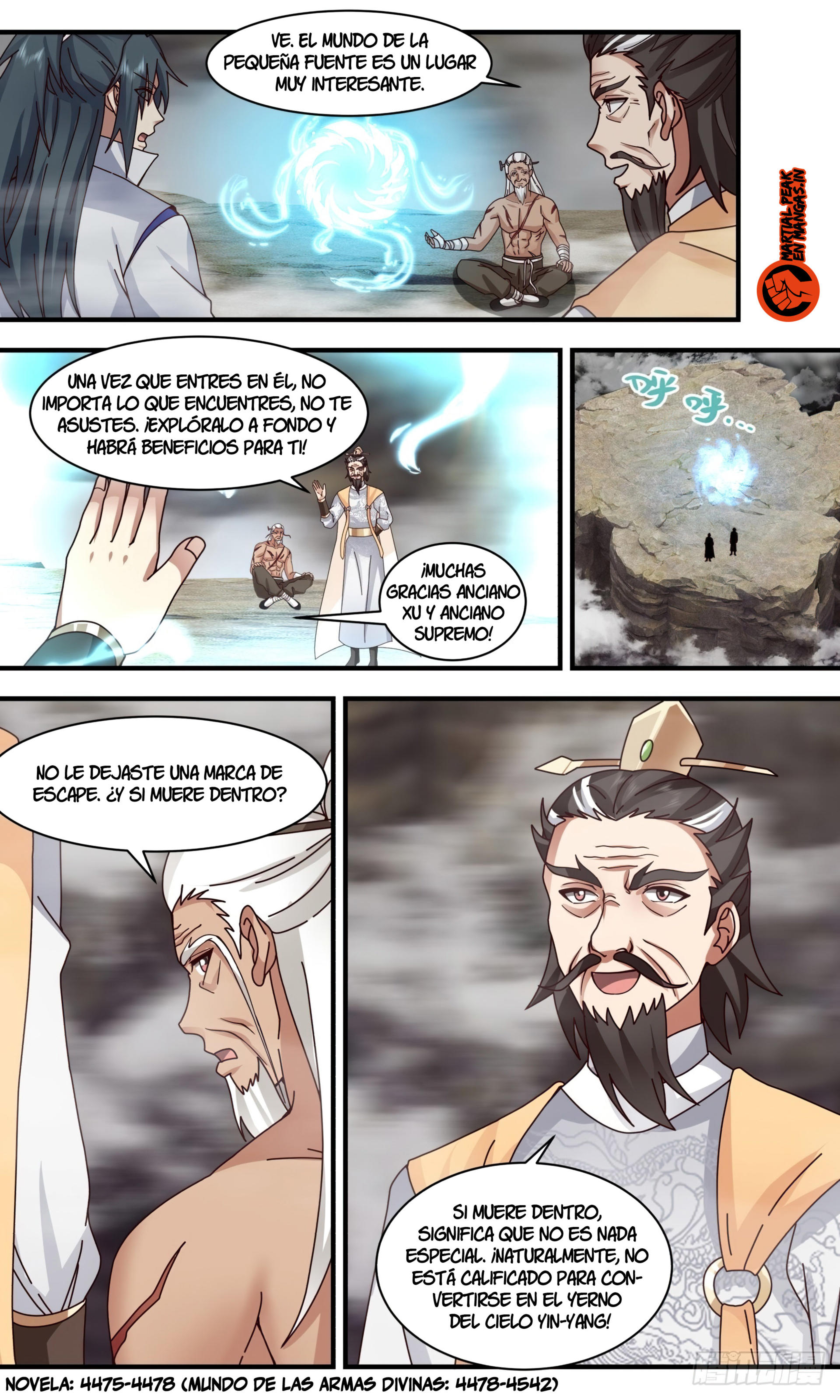 Martial Peak Capítulo 2820 - Página 13 en español