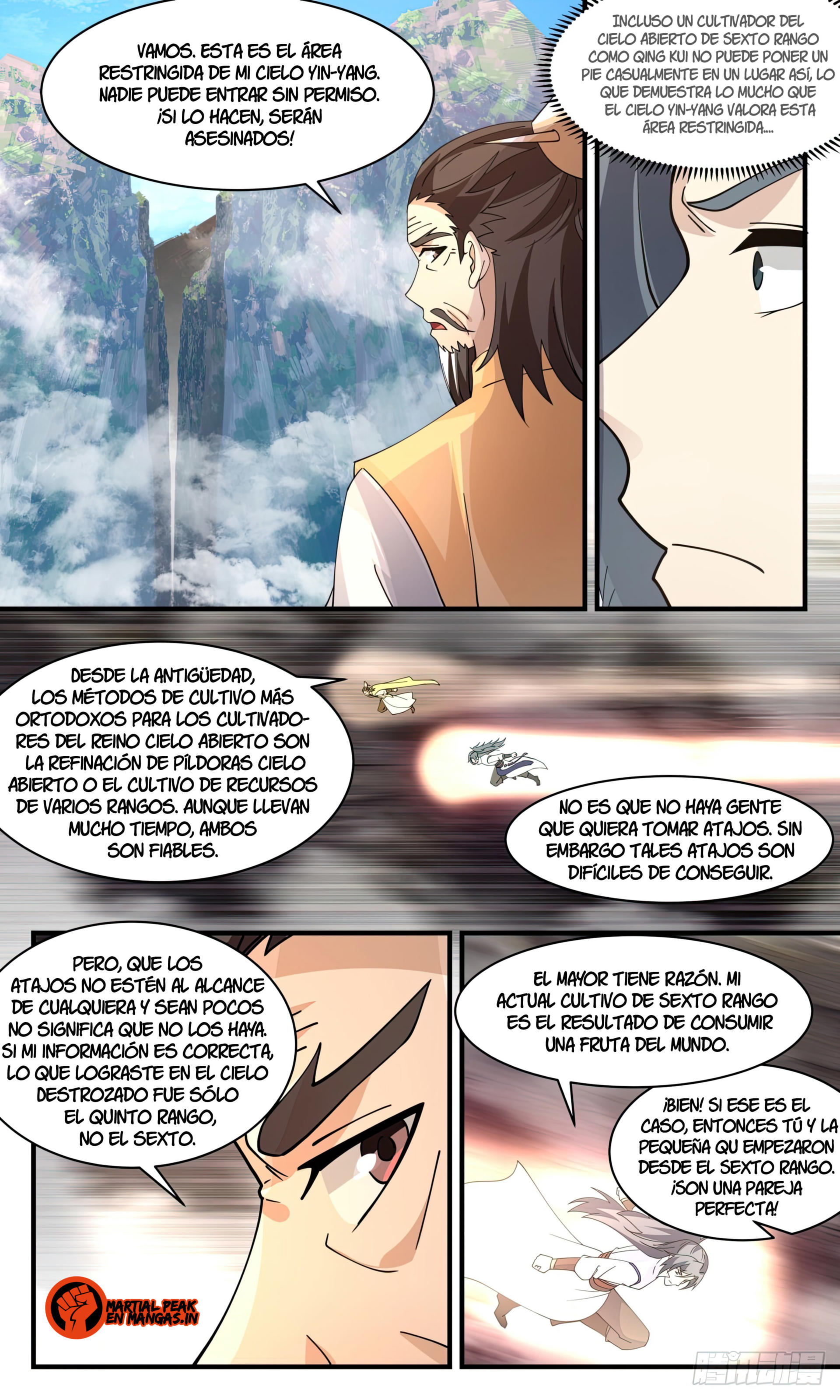 Martial Peak Capítulo 2820 - Página 9 en español