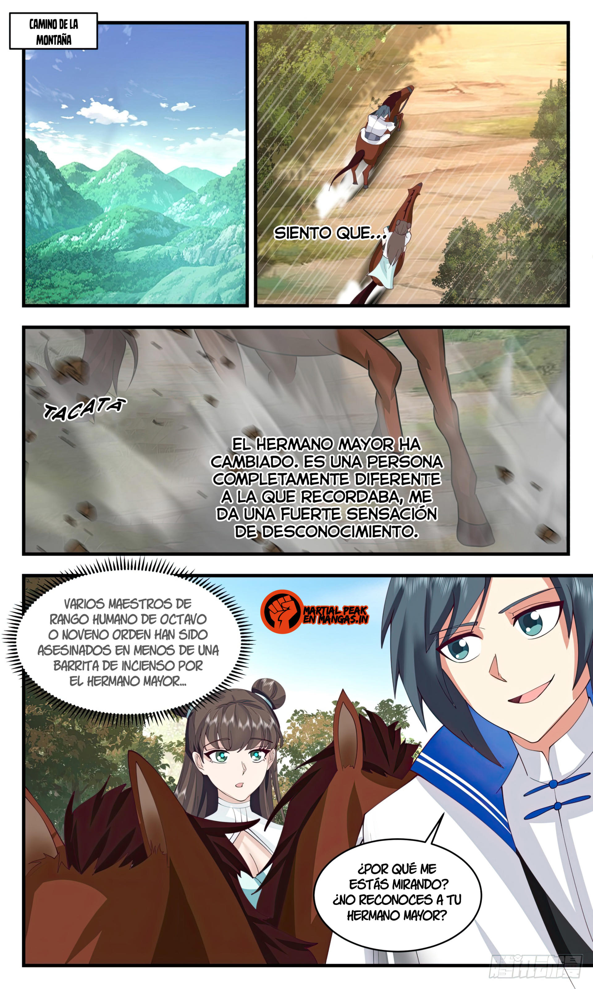 Martial Peak Capítulo 2822 - Página 10 en español