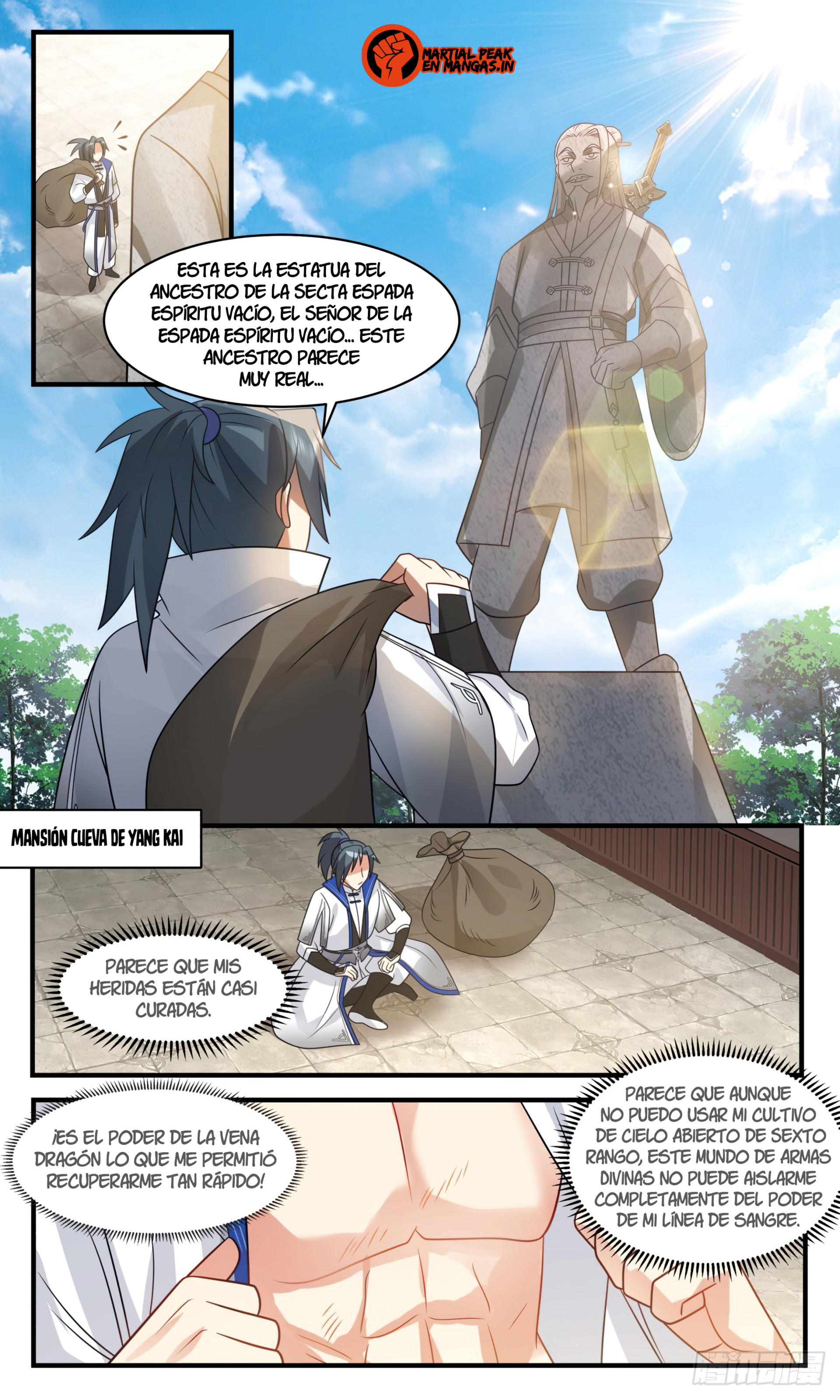 Martial Peak Capítulo 2823 - Página 6 en español
