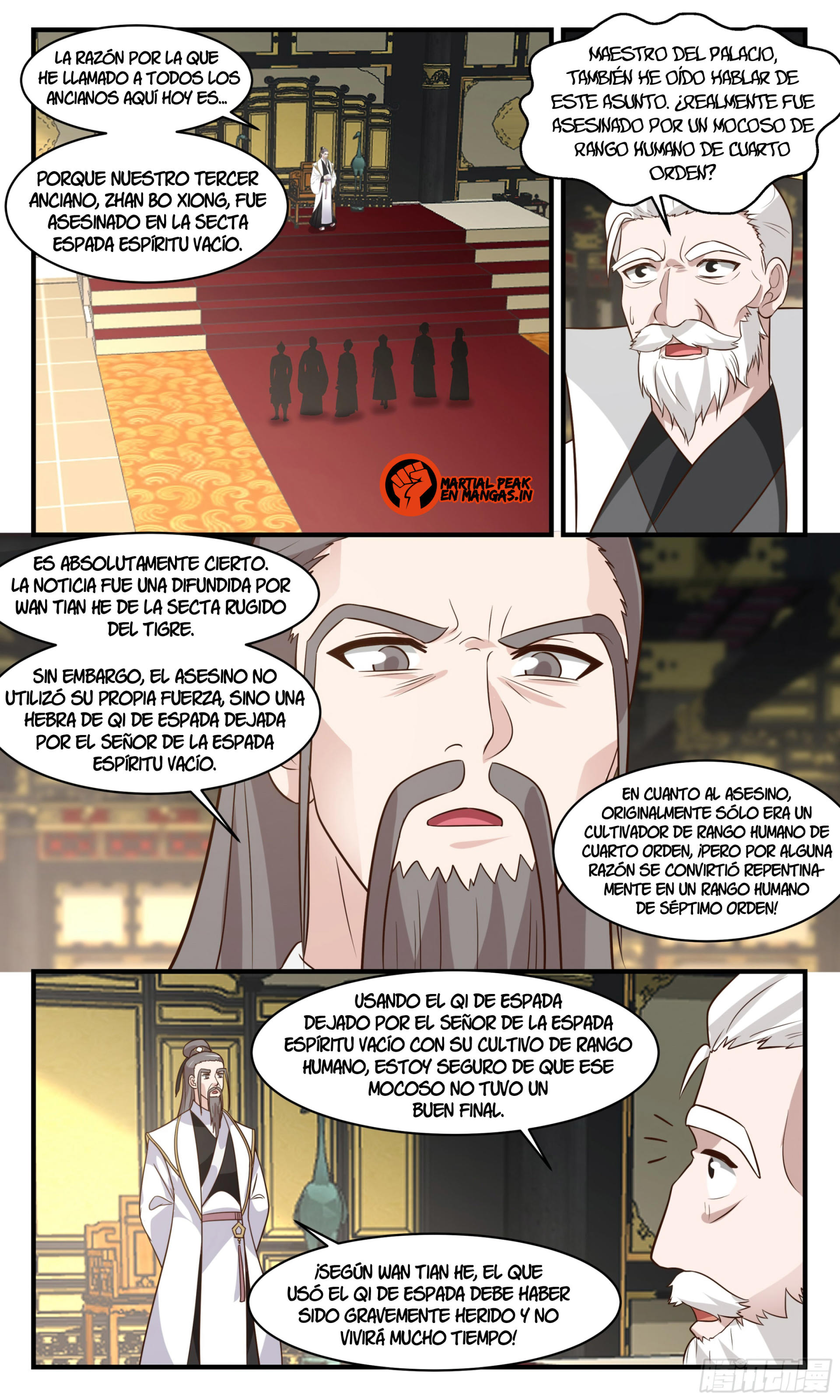 Martial Peak Capítulo 2826 - Página 3 en español