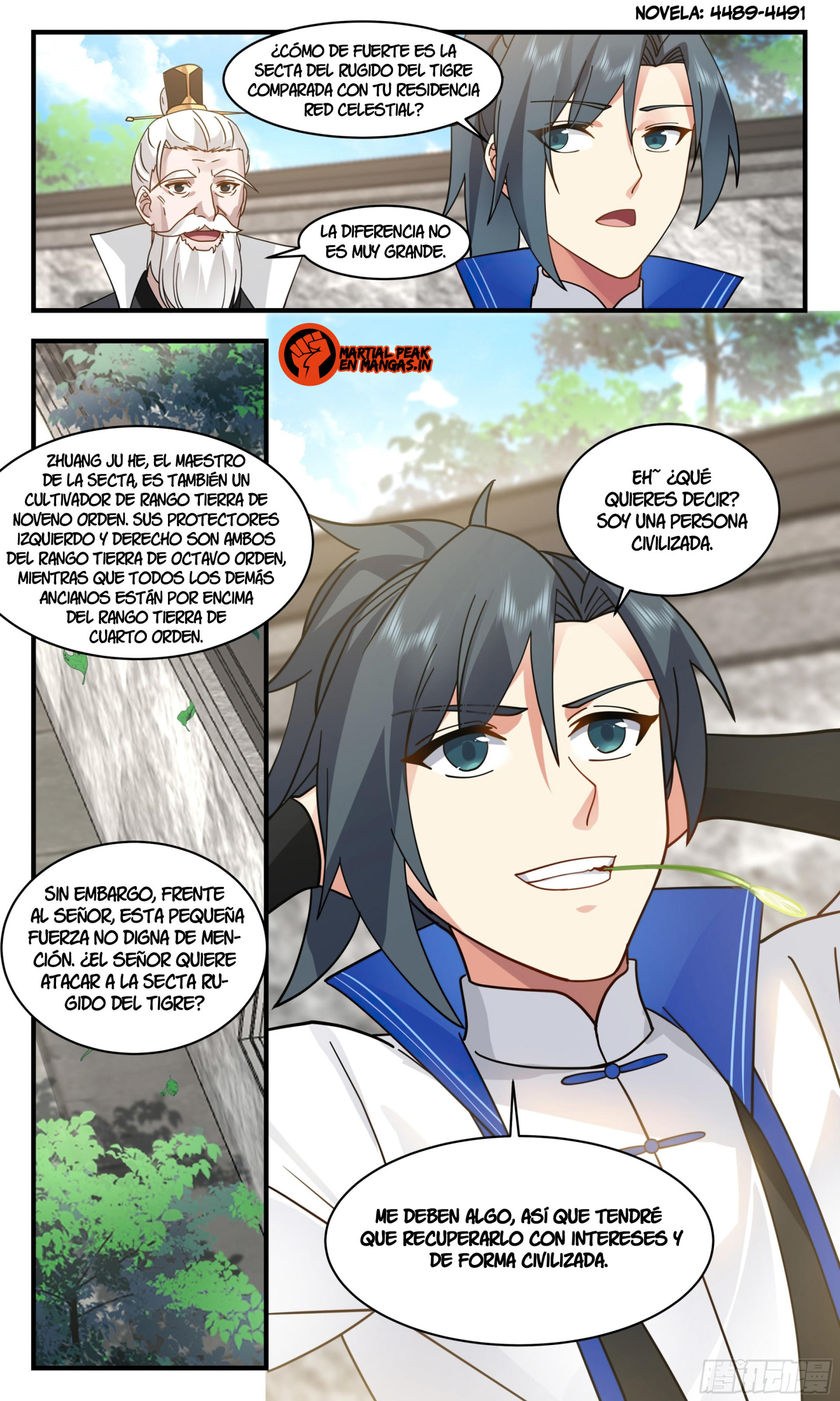 Martial Peak Capítulo 2827 - Página 13 en español