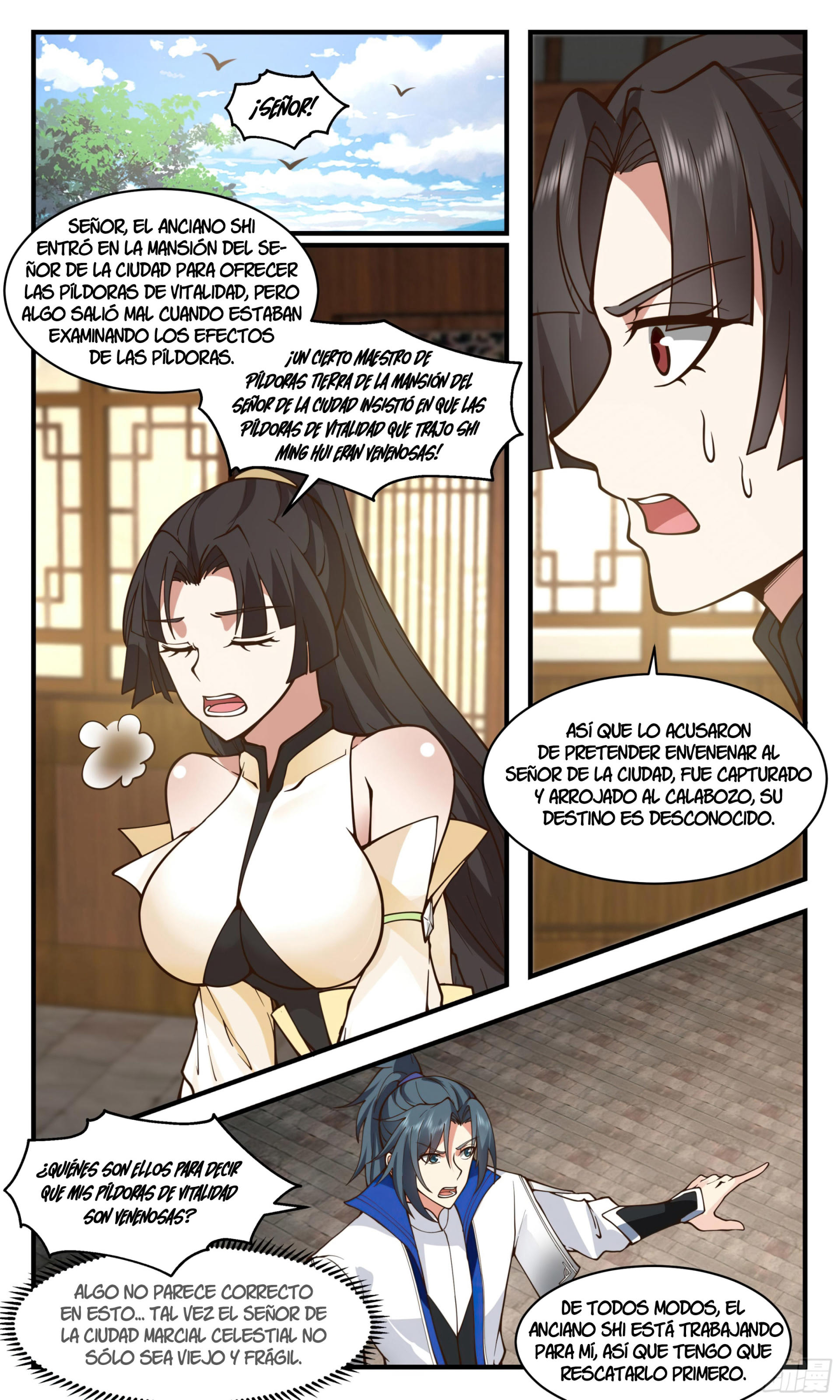 Martial Peak Capítulo 2828 - Página 10 en español
